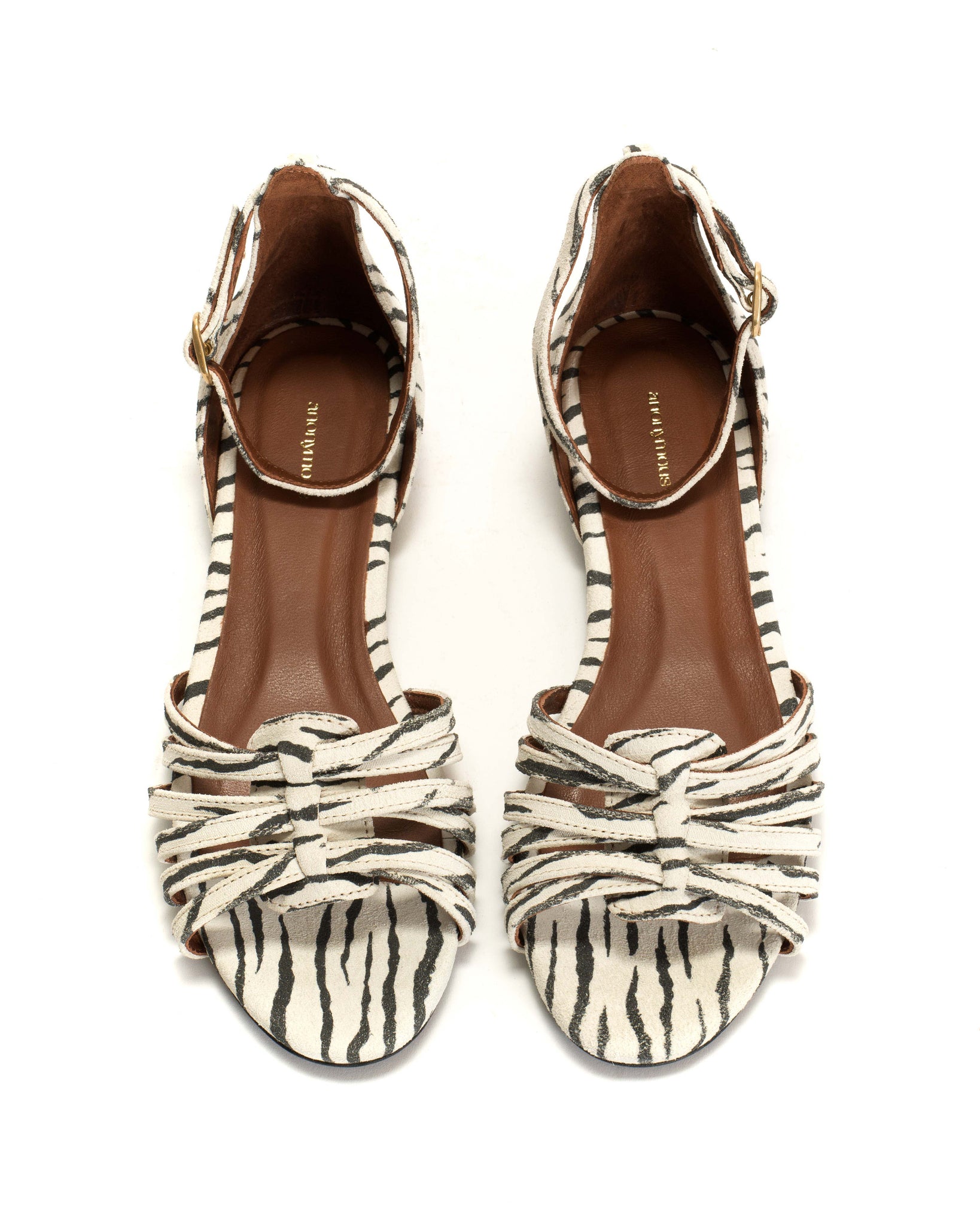 Mareike 10 Calf suede print Zebra