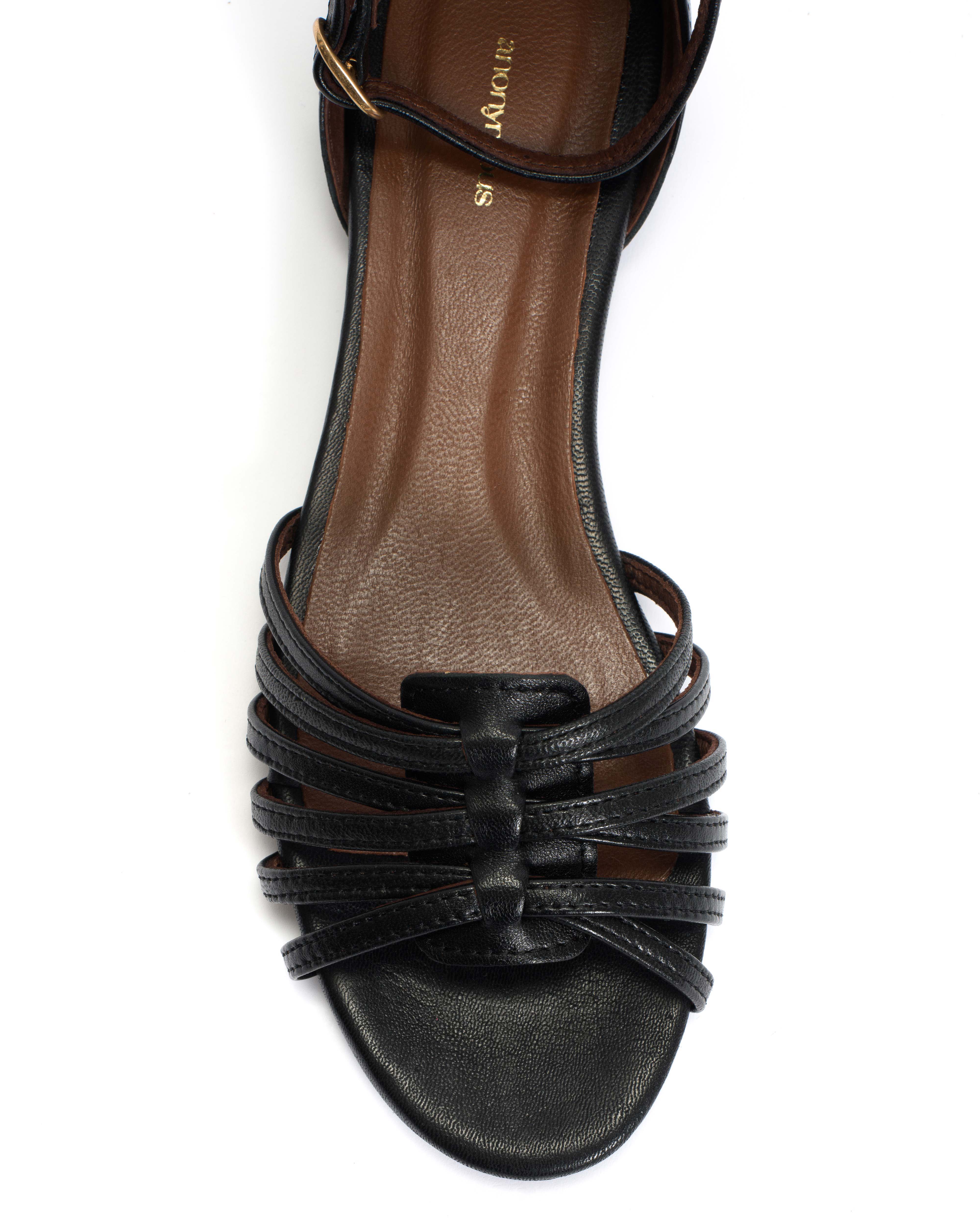 Mareike 10 Shiny lamb Black