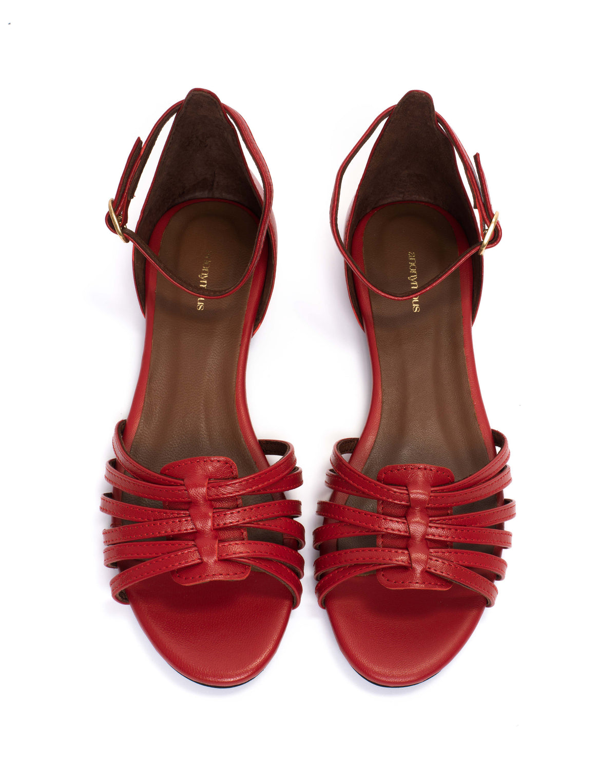 Mareike 10 Shiny lamb Ruby red