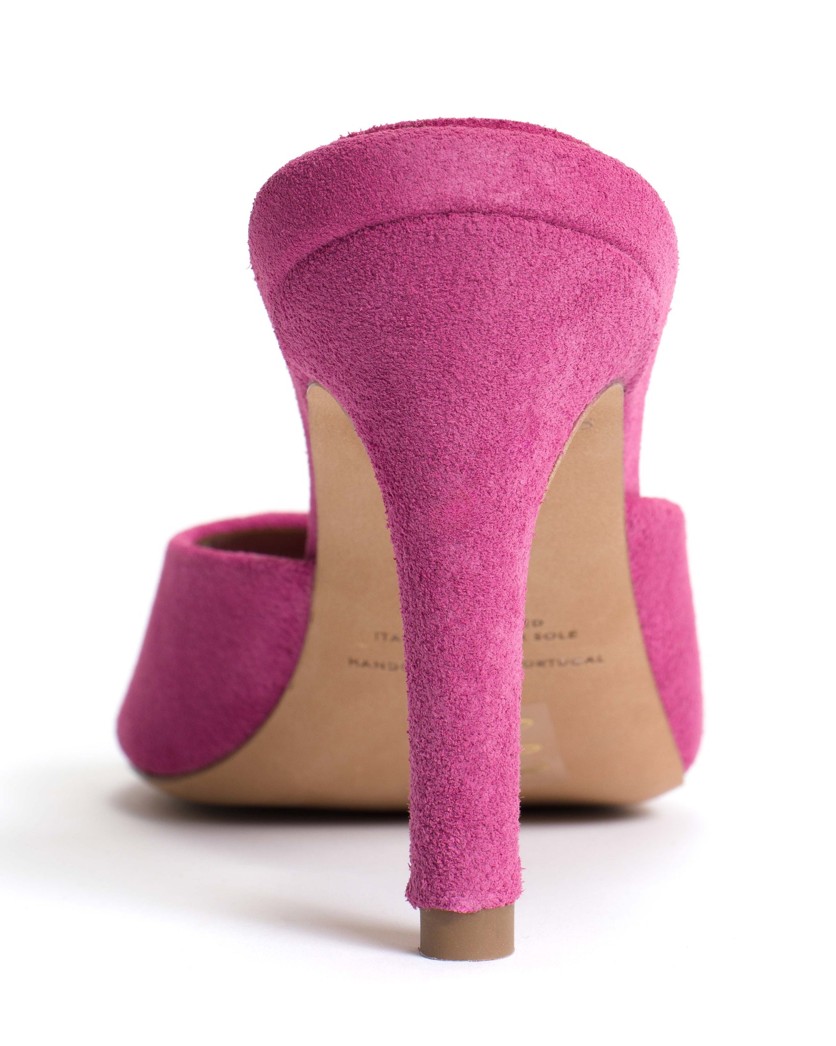 Mazy 75 Calf suede Raspberry sorbet - Anonymous Copenhagen