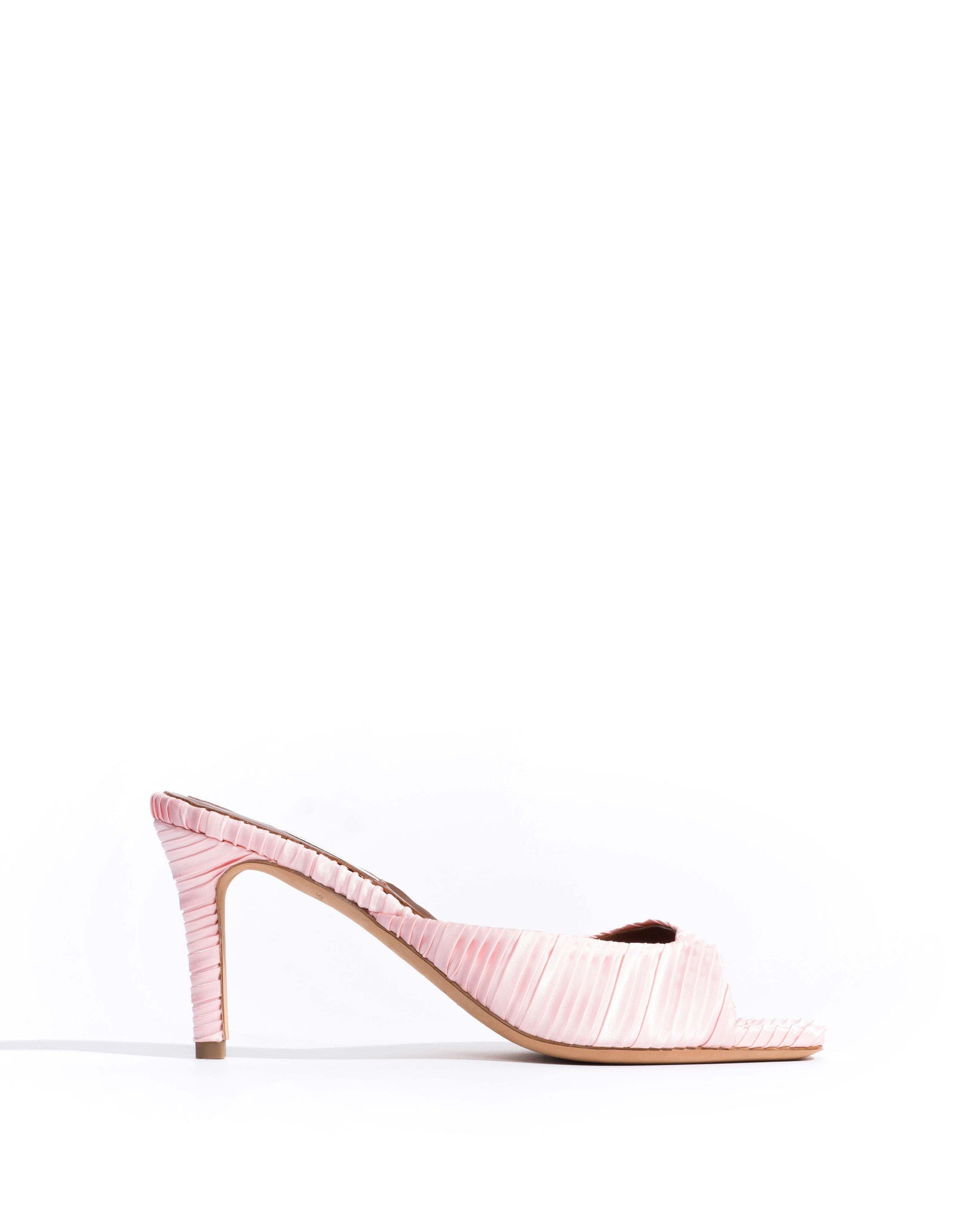 Mazy 75 Pleated satin Dreamy pink