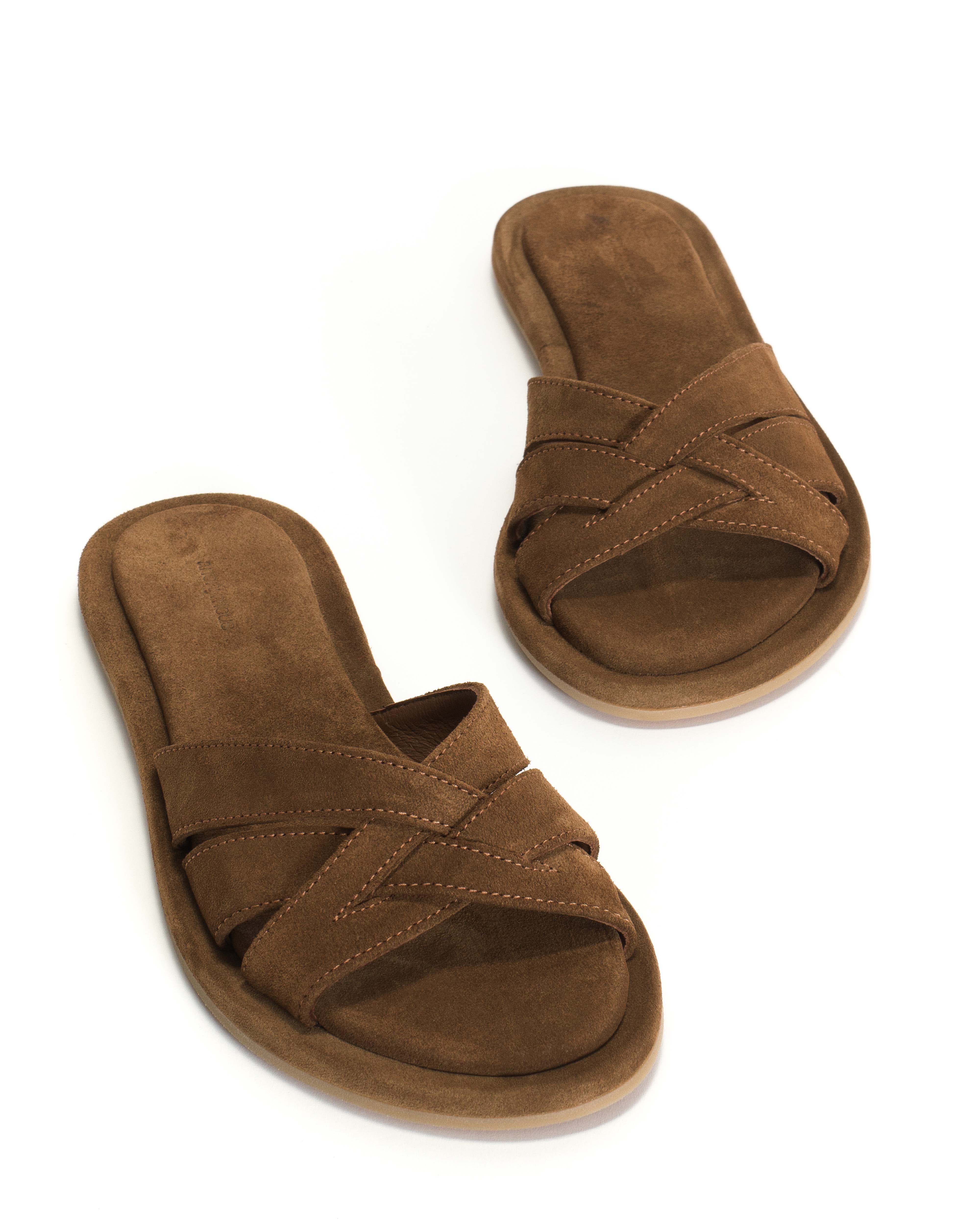 Megh 10 covered Calf suede Cinnamon