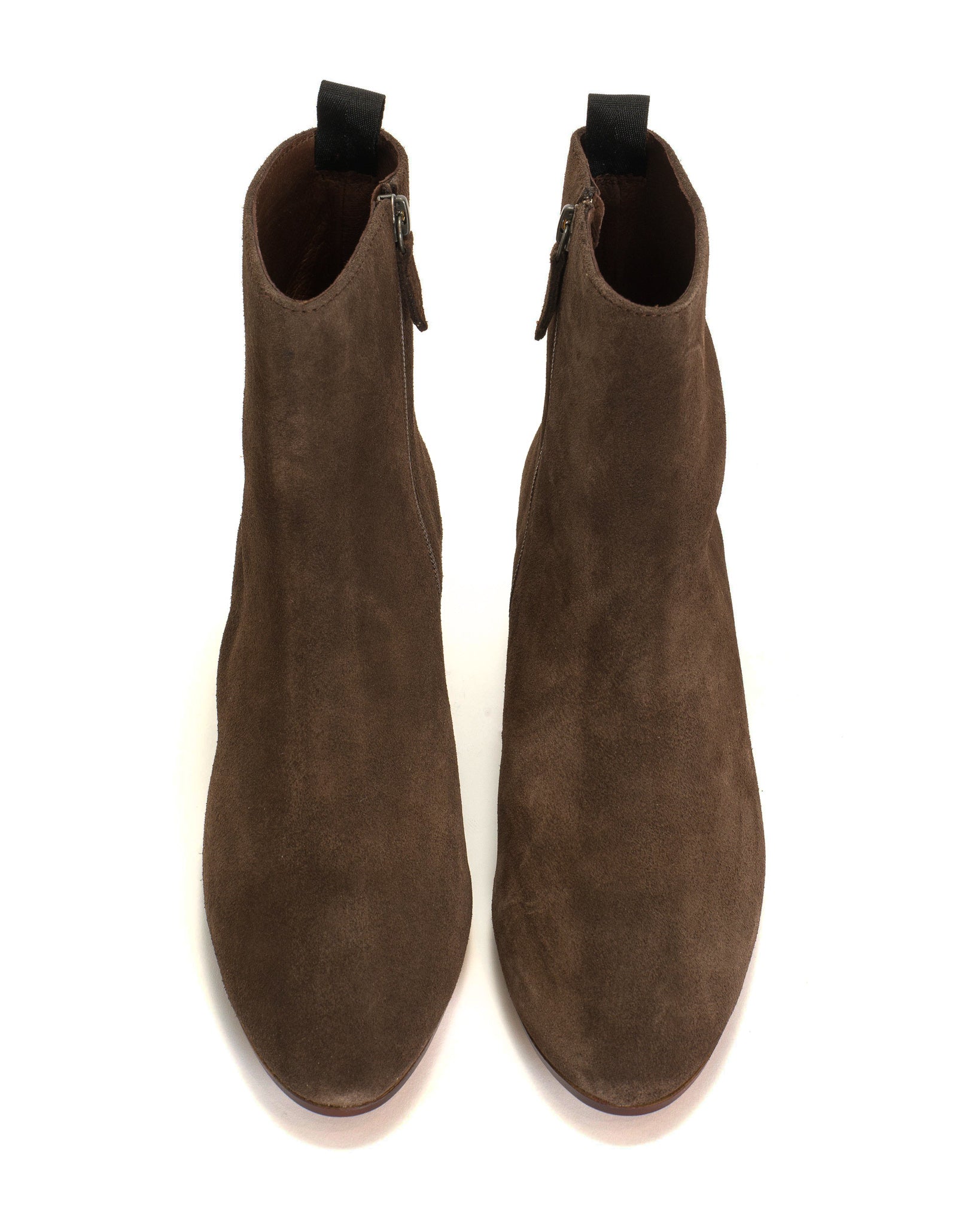 Mina Calf suede Coffee brown