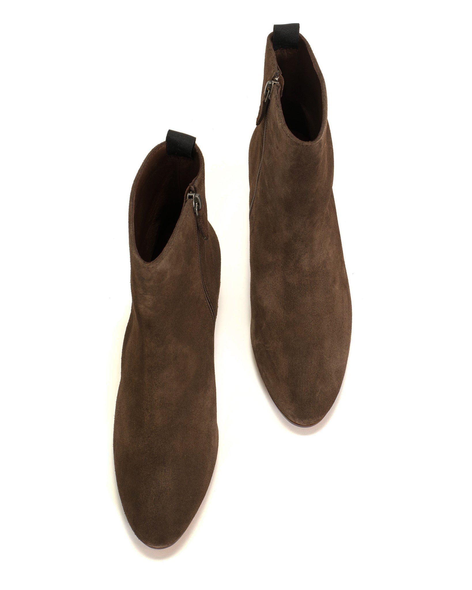 Mina Calf suede Coffee brown