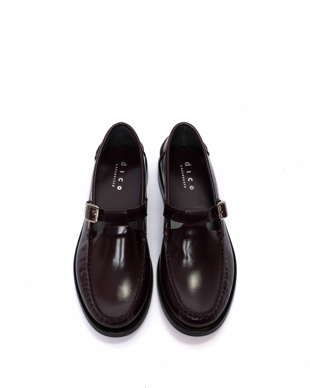 Dico Loafer t-bar Polido Bordeaux