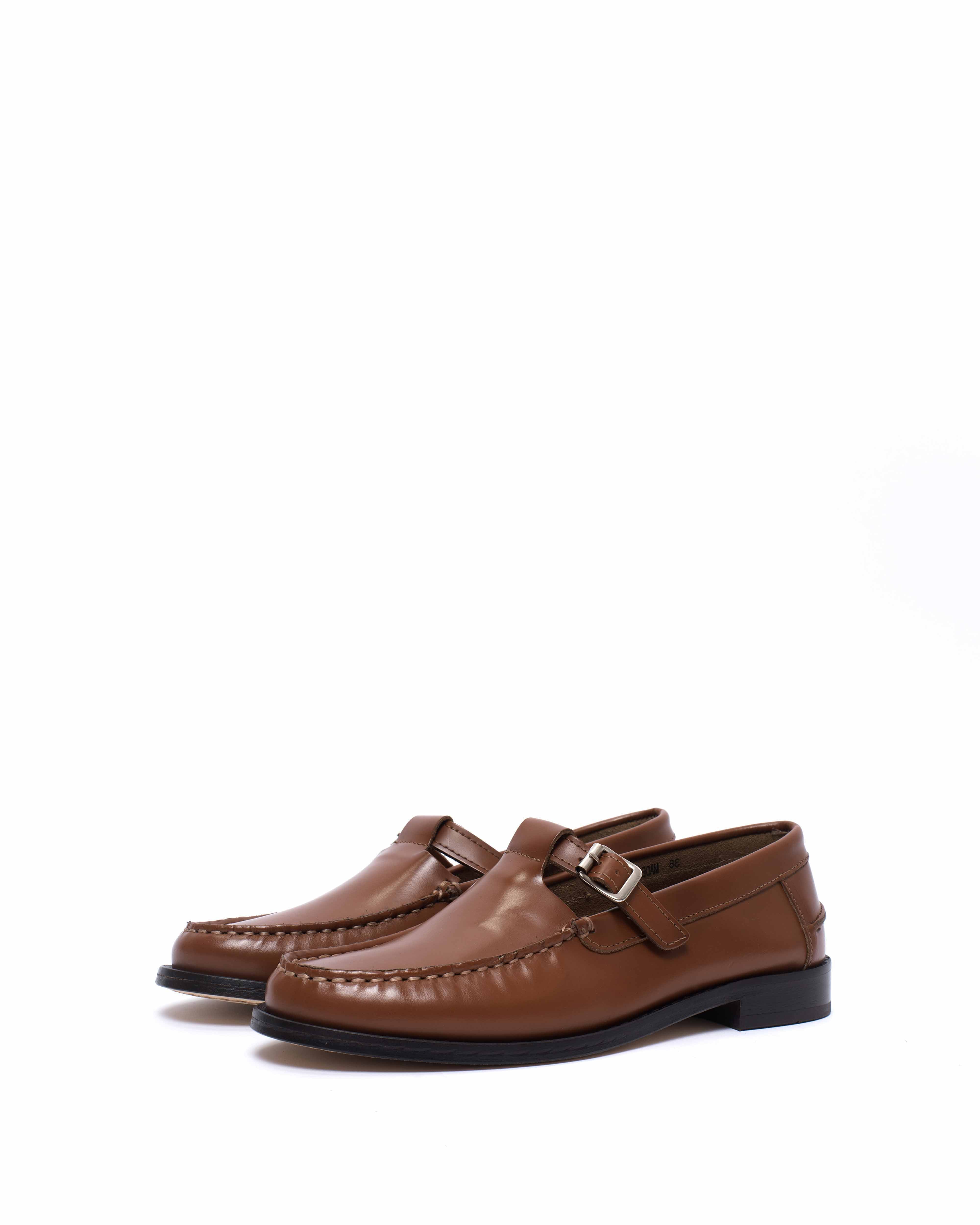 Dico Loafer t-bar Polido Hazelnut