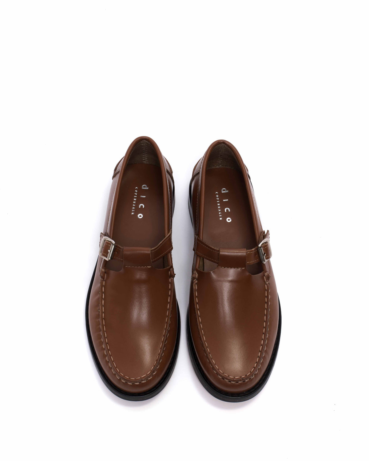 Dico Loafer t-bar Polido Hazelnut