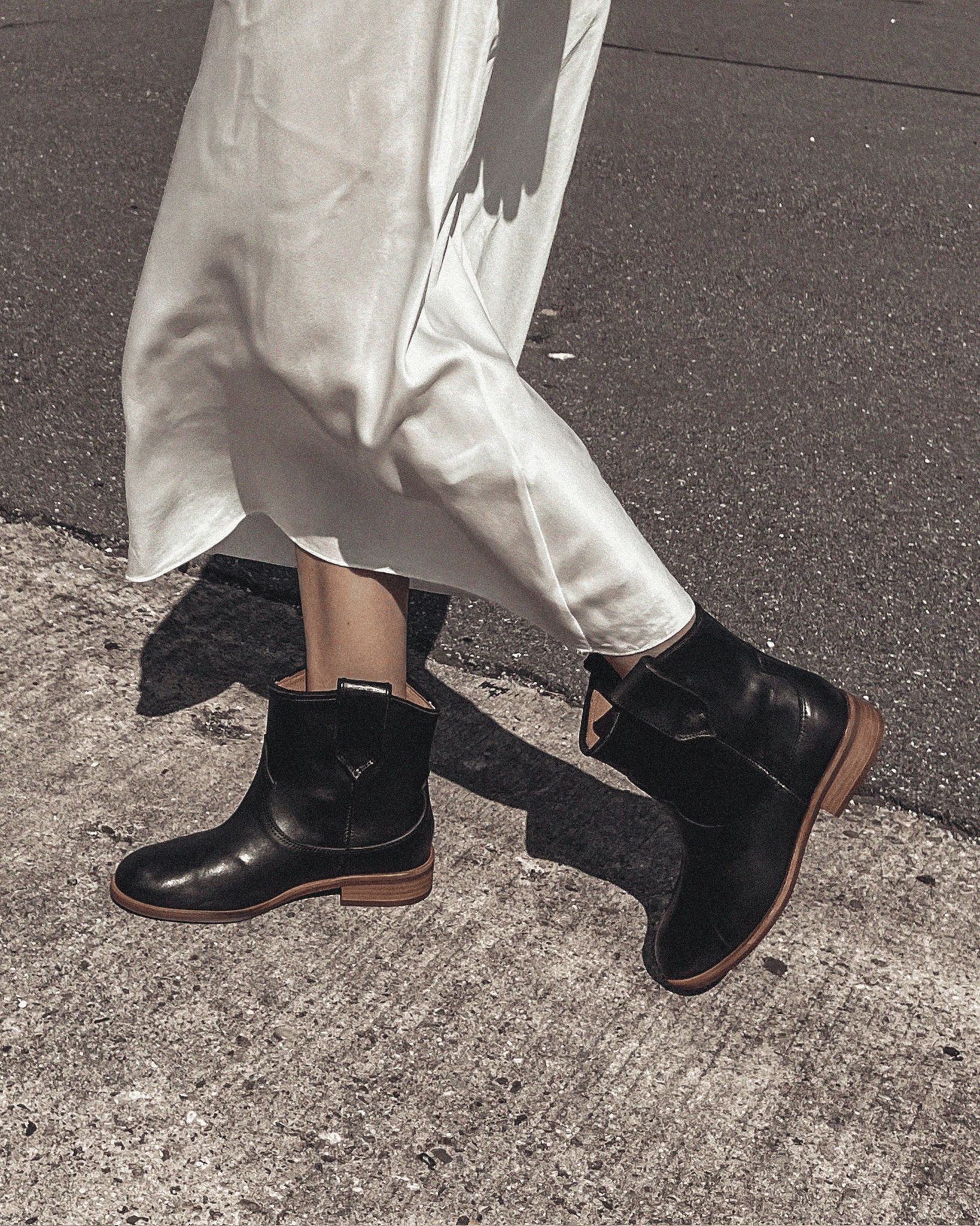 Monja Grained soft calf Black