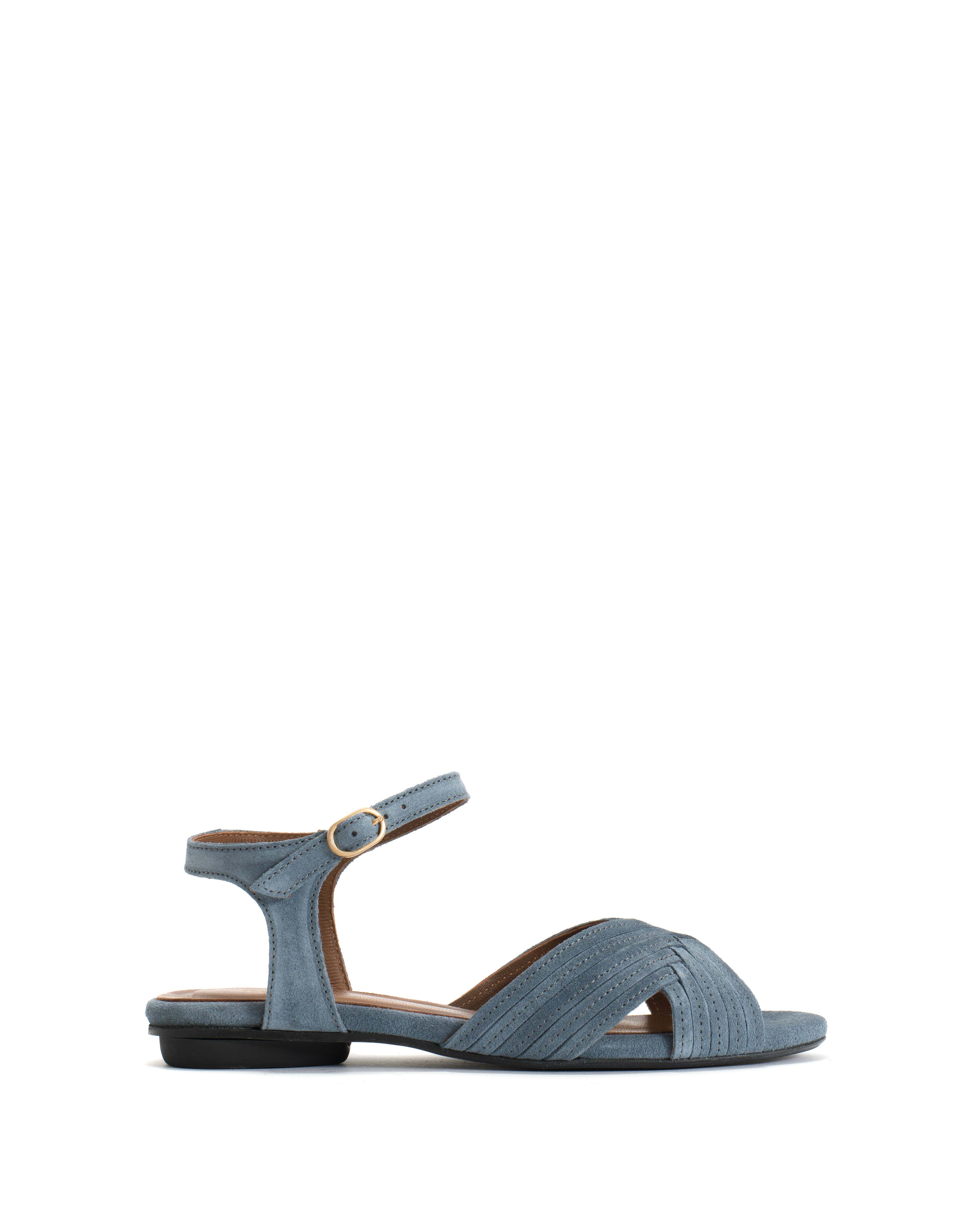Niabi 10 Calf suede Denim blue
