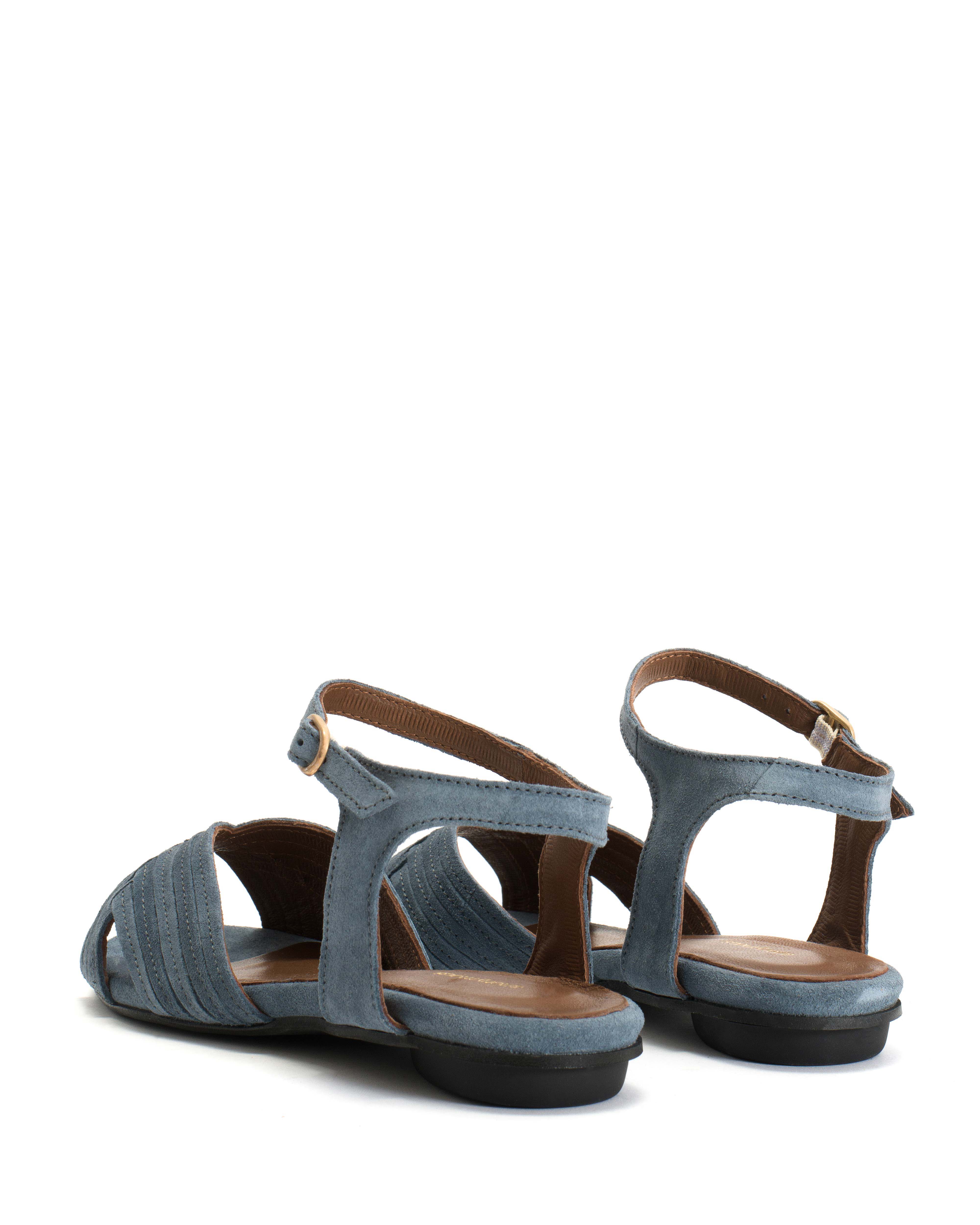 Niabi 10 Calf suede Denim blue