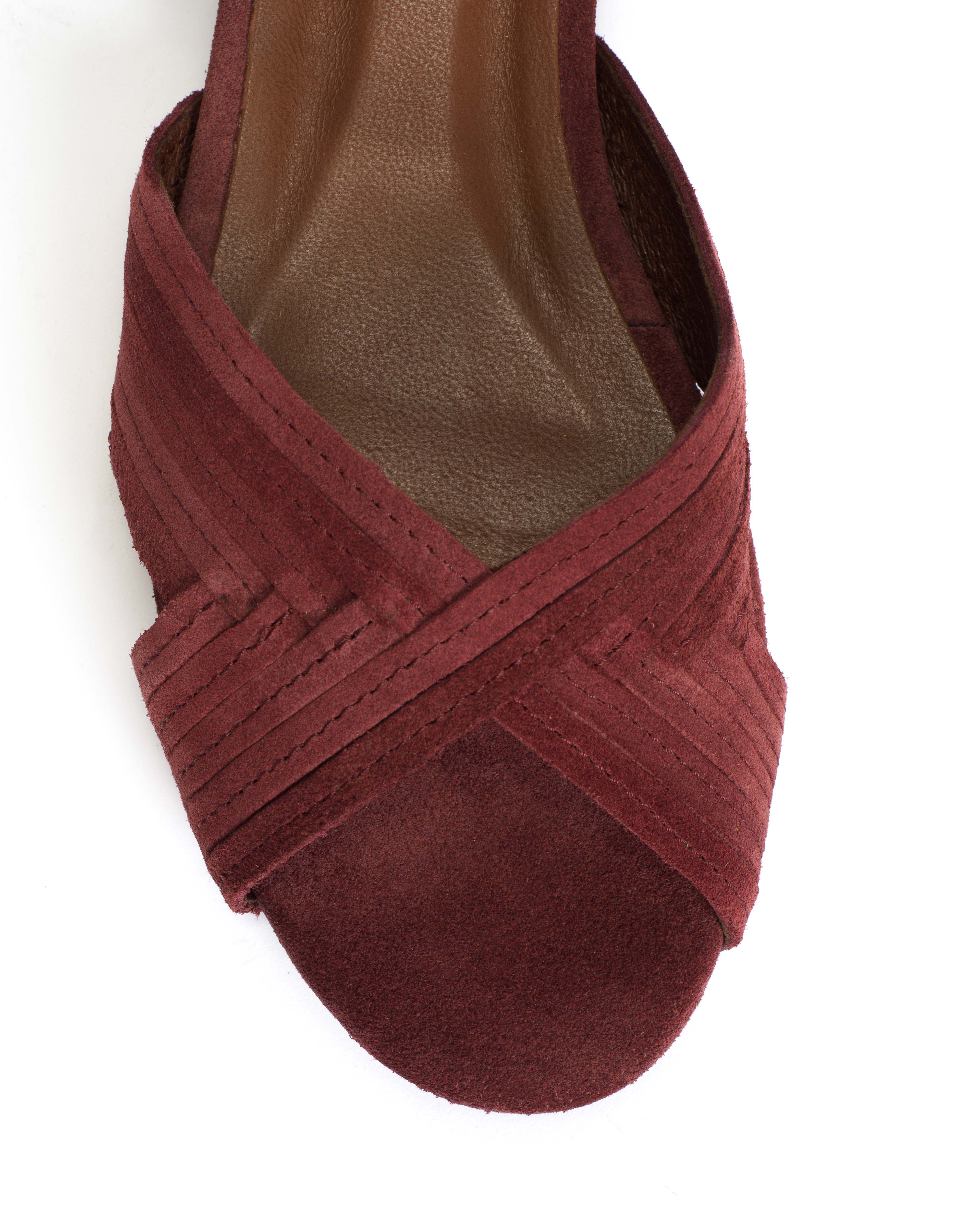 Niabi 10 Calf suede Pomegranate
