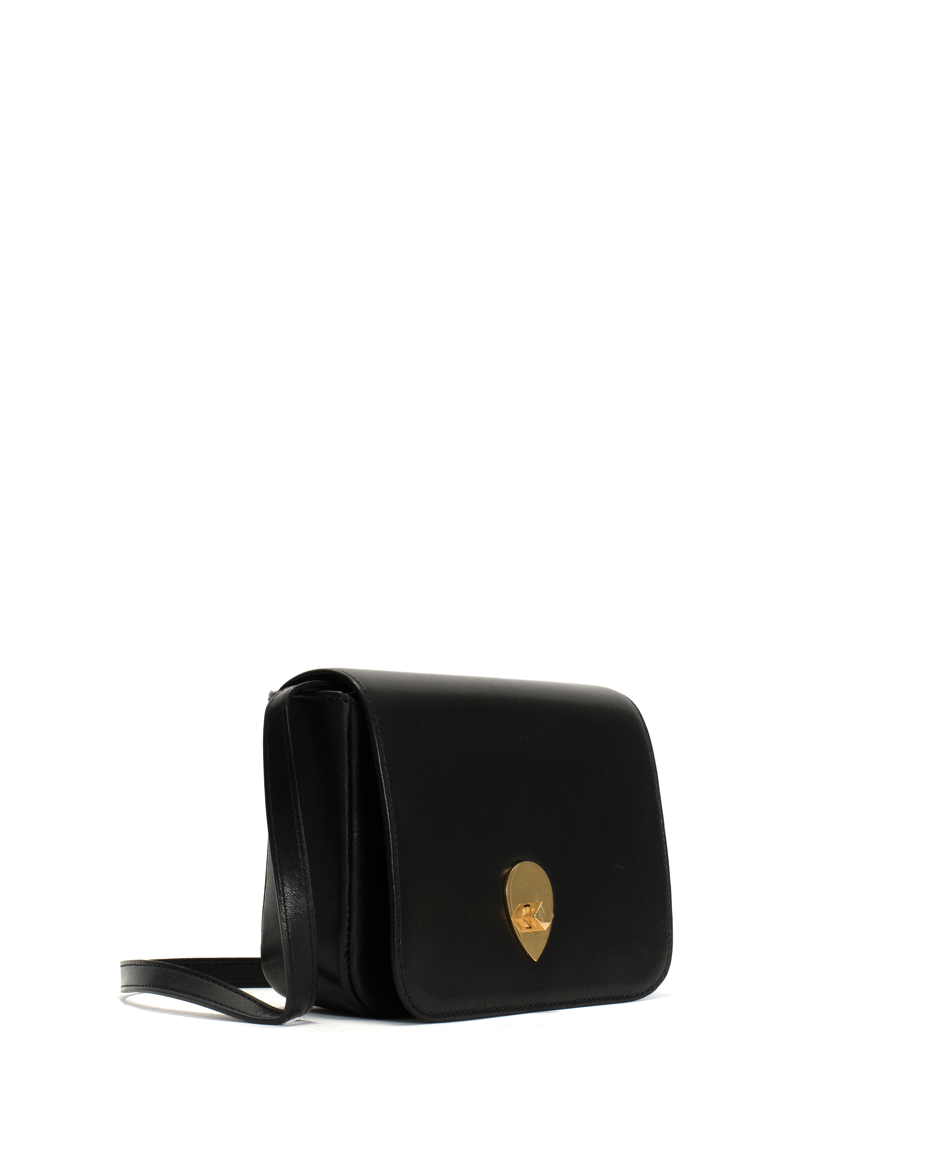 Nielle petite crossover bag Shiny lamb Black