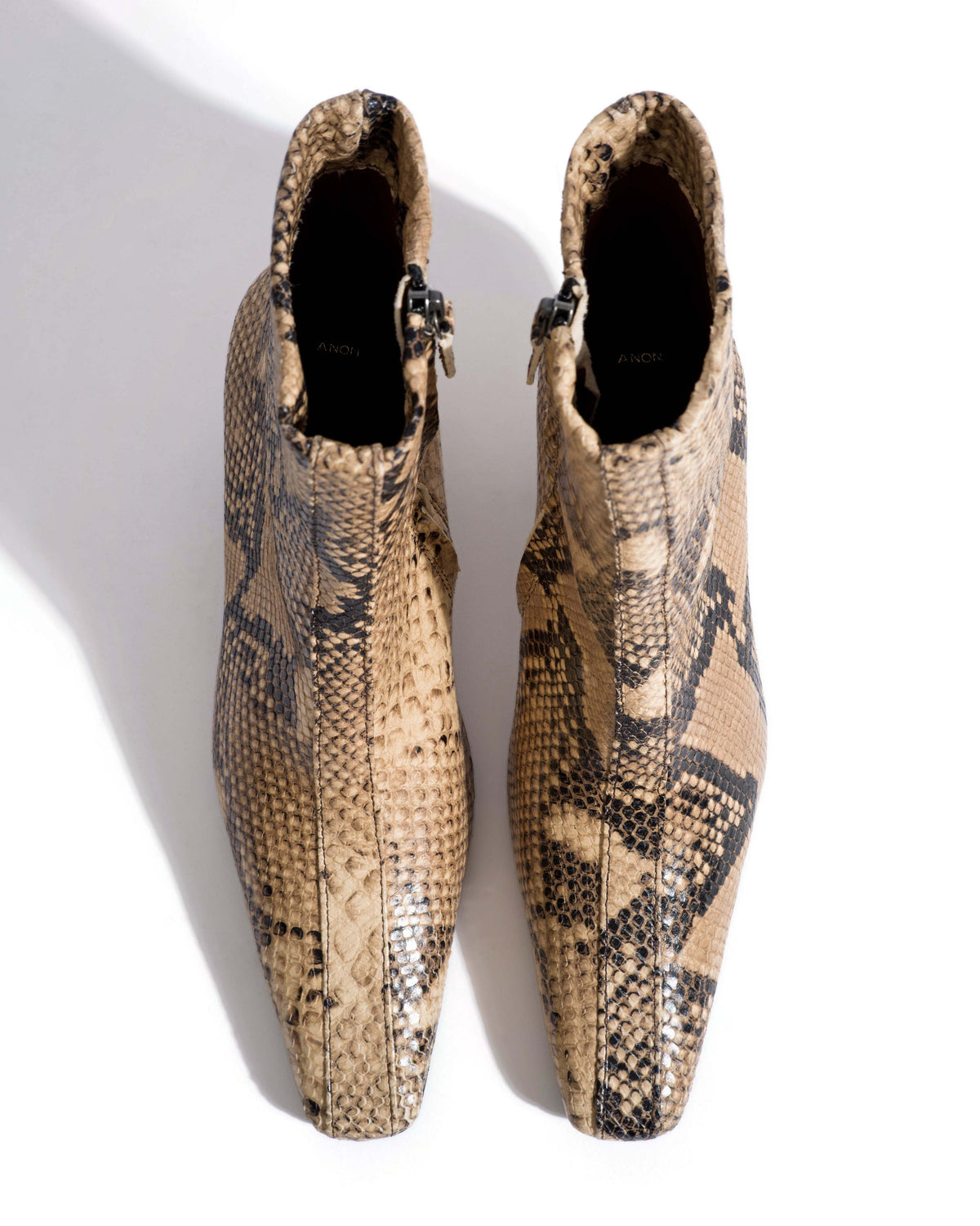 Leyla Snake calf Natural sand