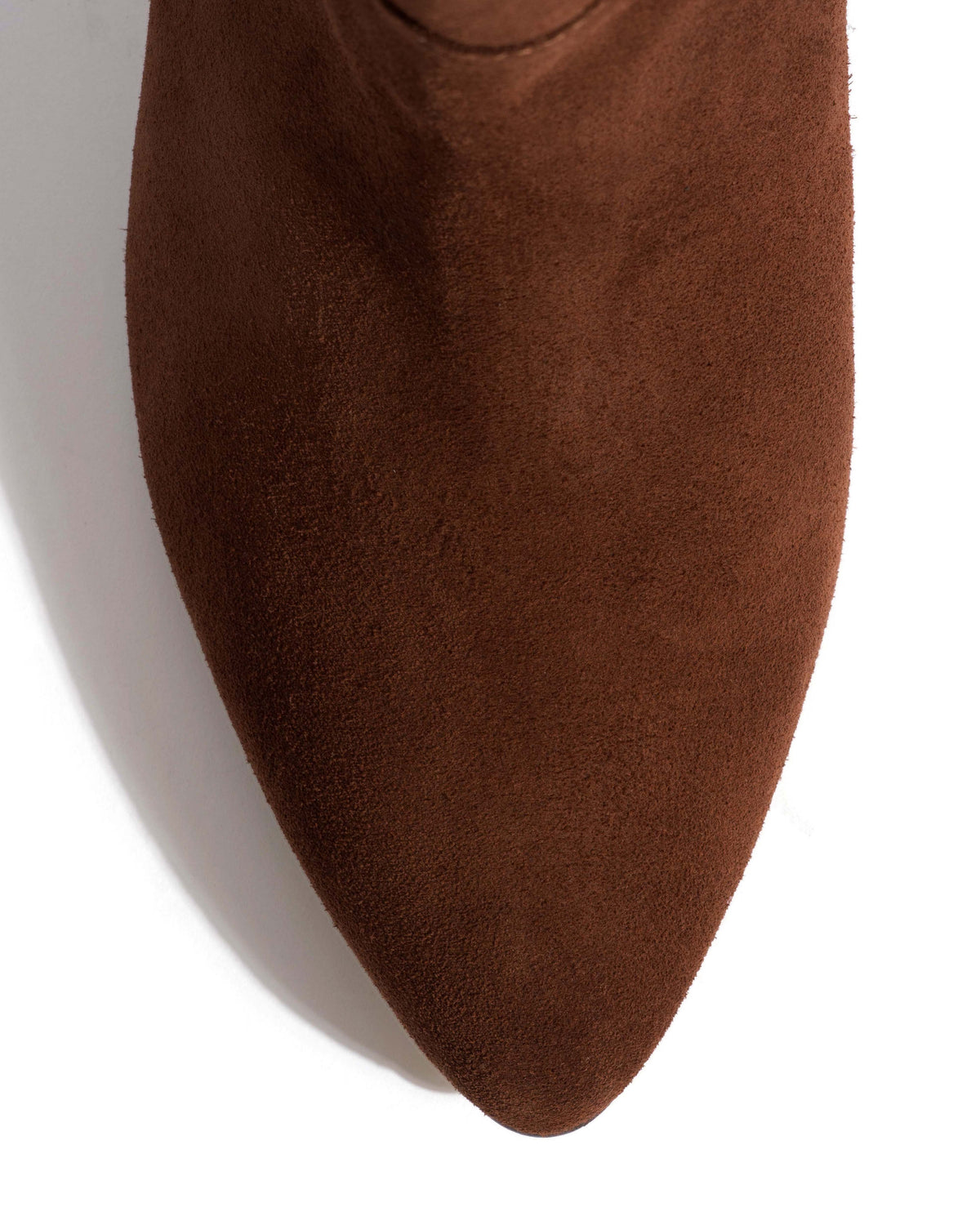 Vanni 50 stiletto Calf suede Chocolate