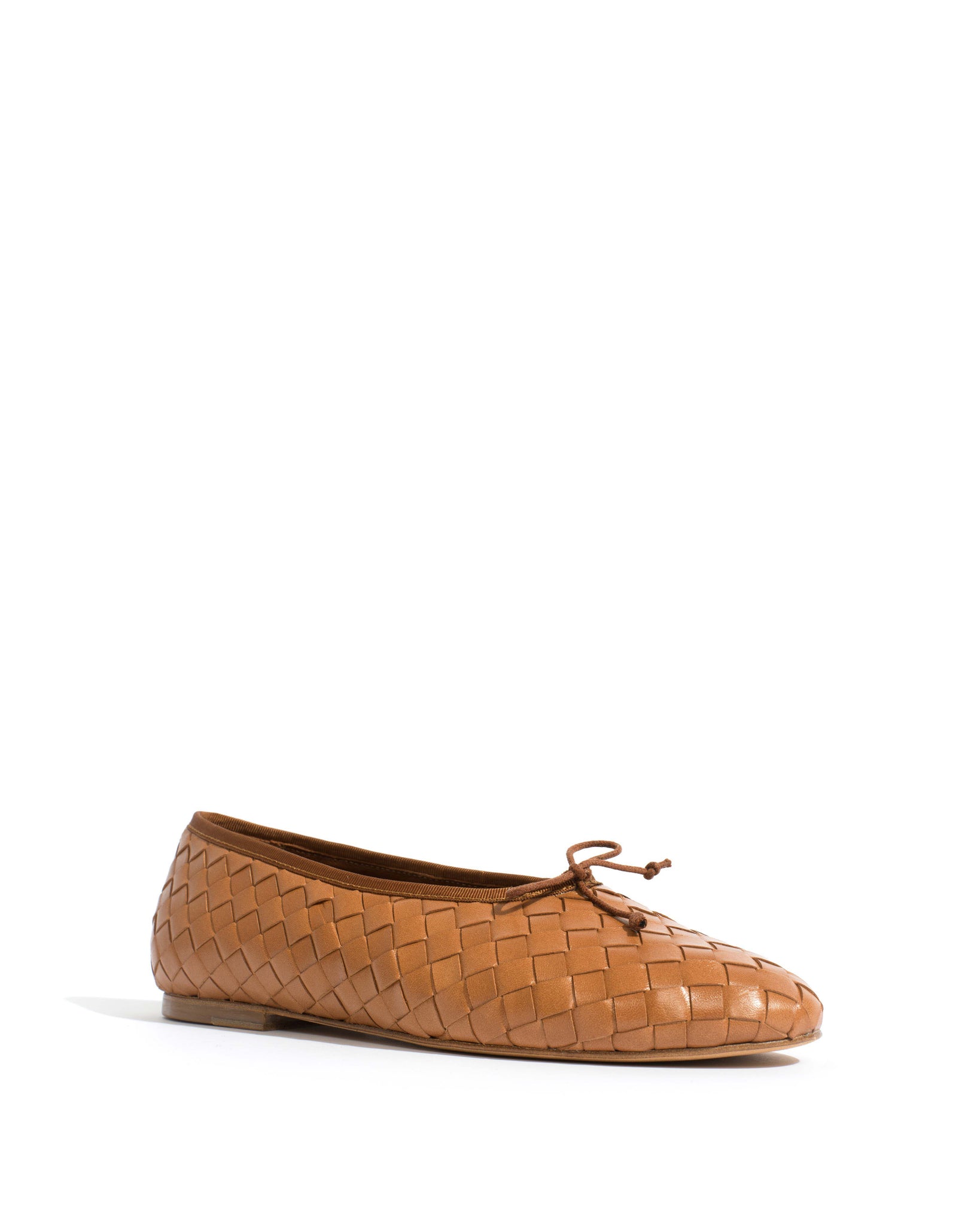 Sacha interlace Shiny lamb Caramel - Anonymous Copenhagen Shoes