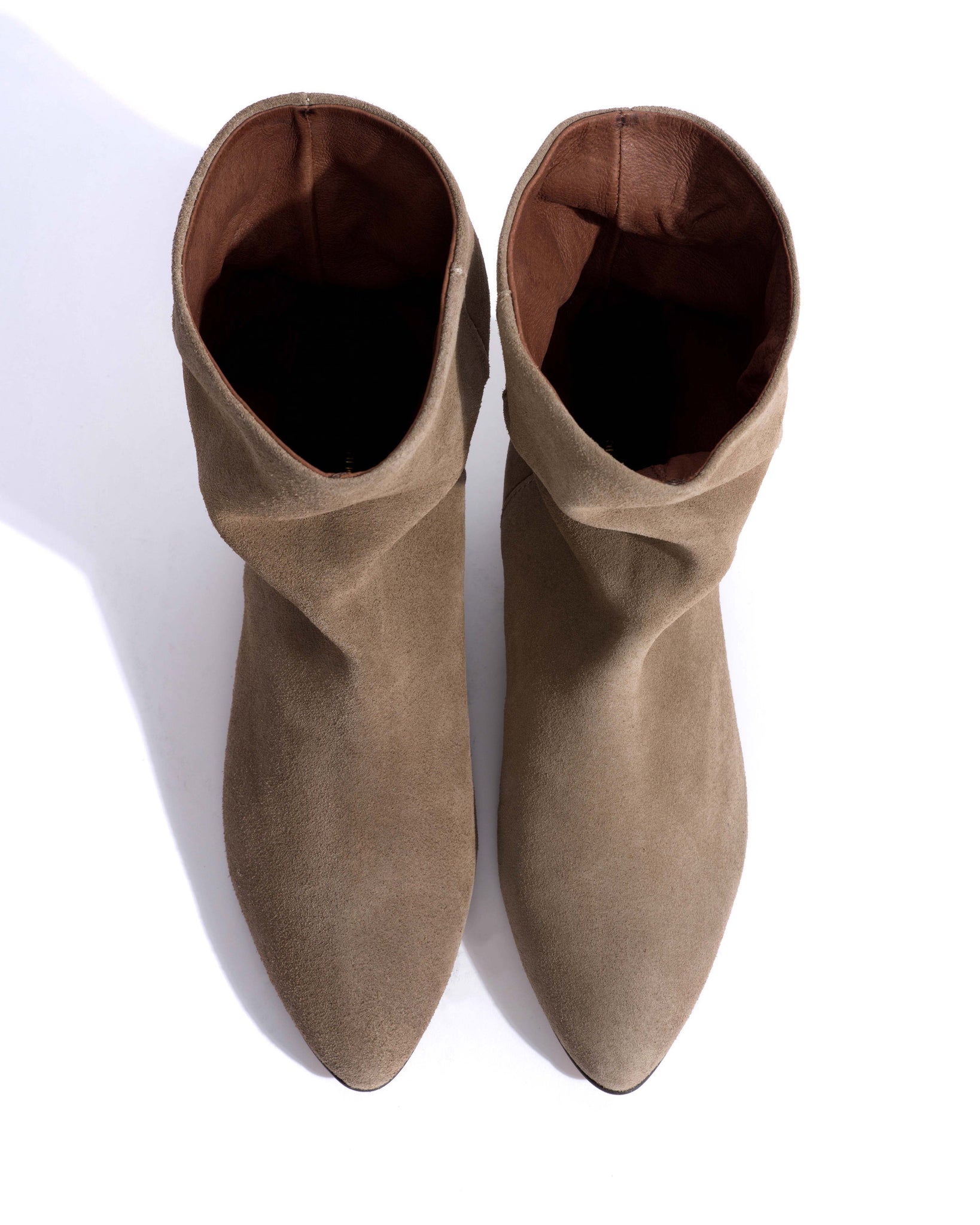 Vully 20 Calf suede Mushroom -