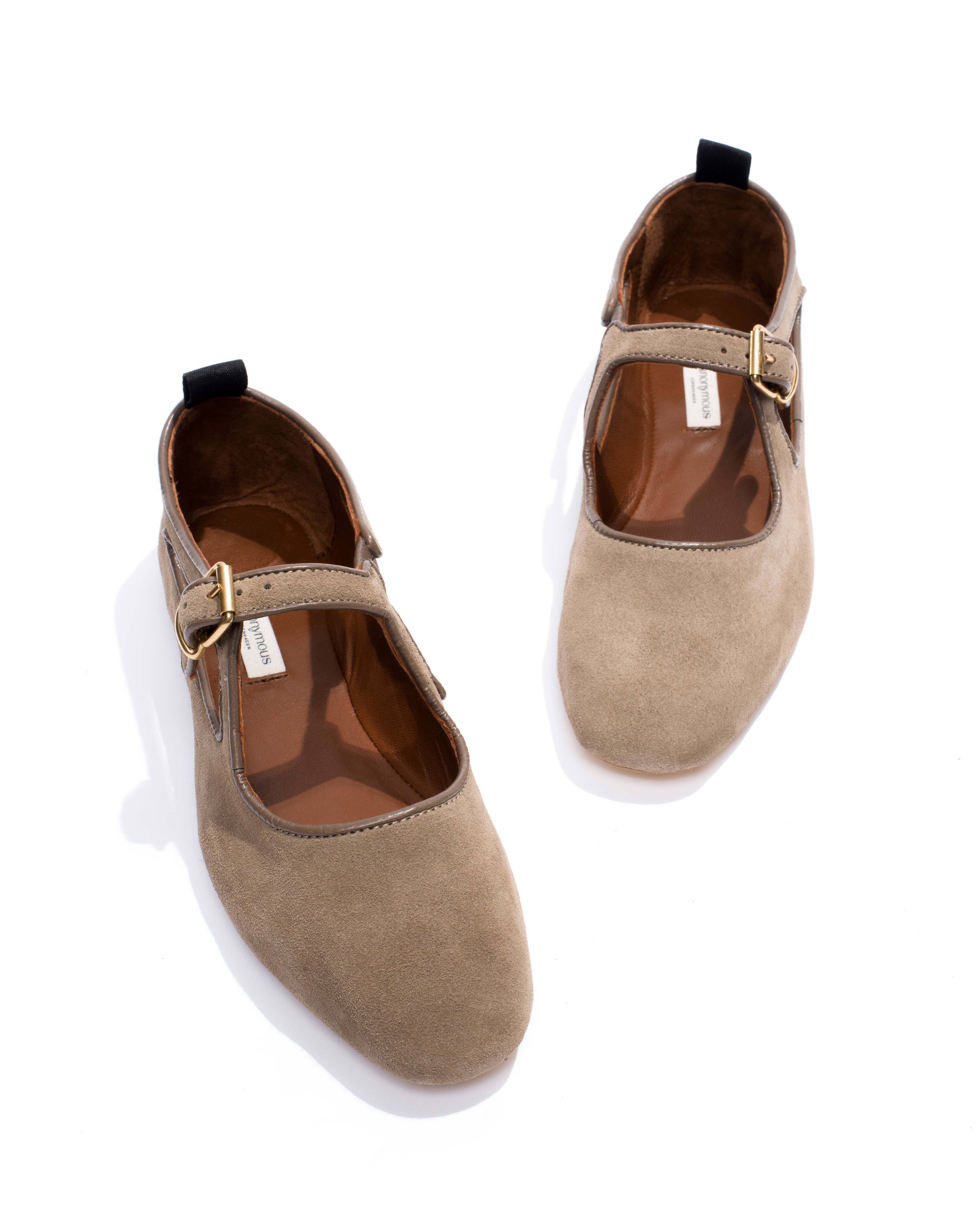 Praise Calf suede Mushroom