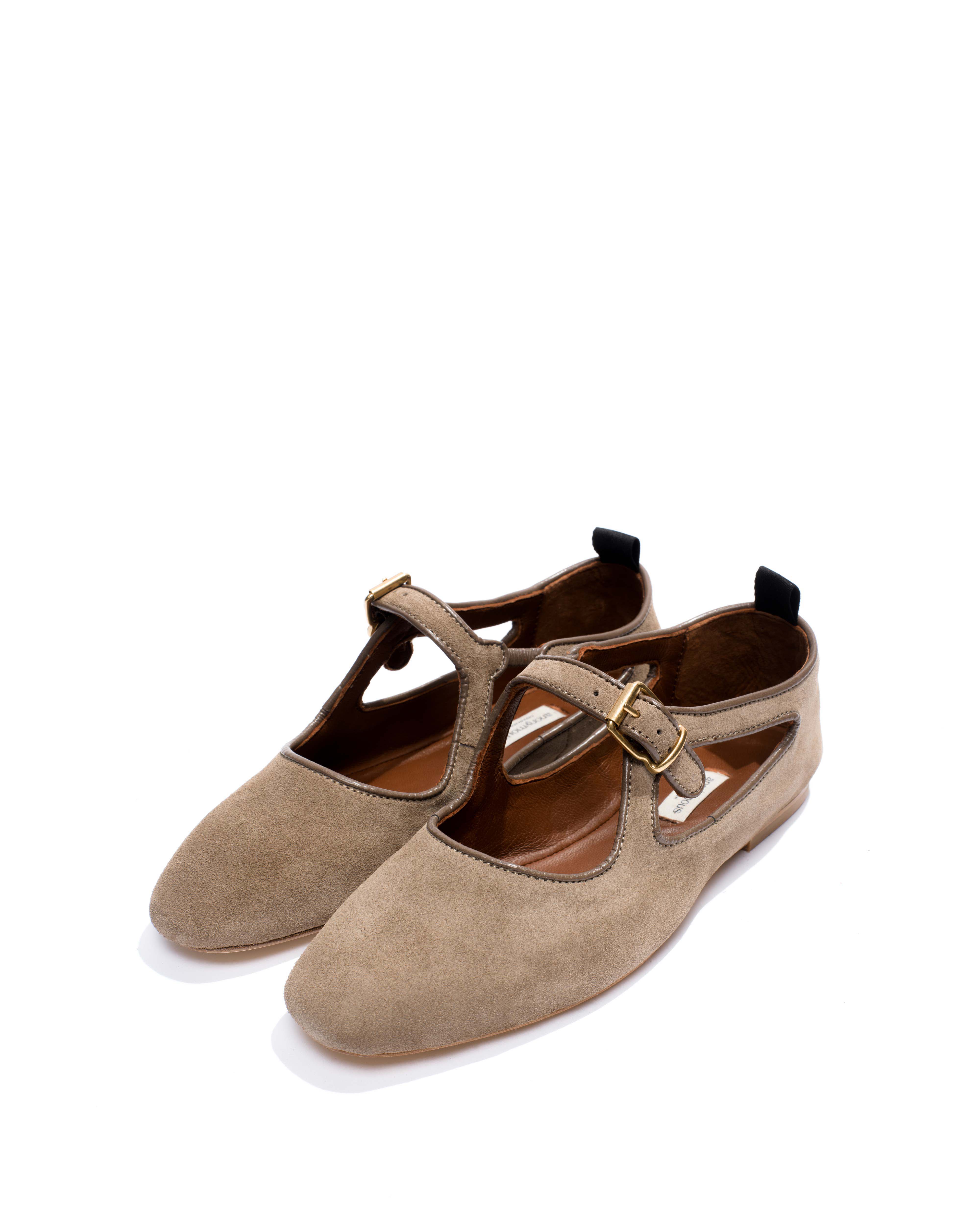 Praise Calf suede Mushroom