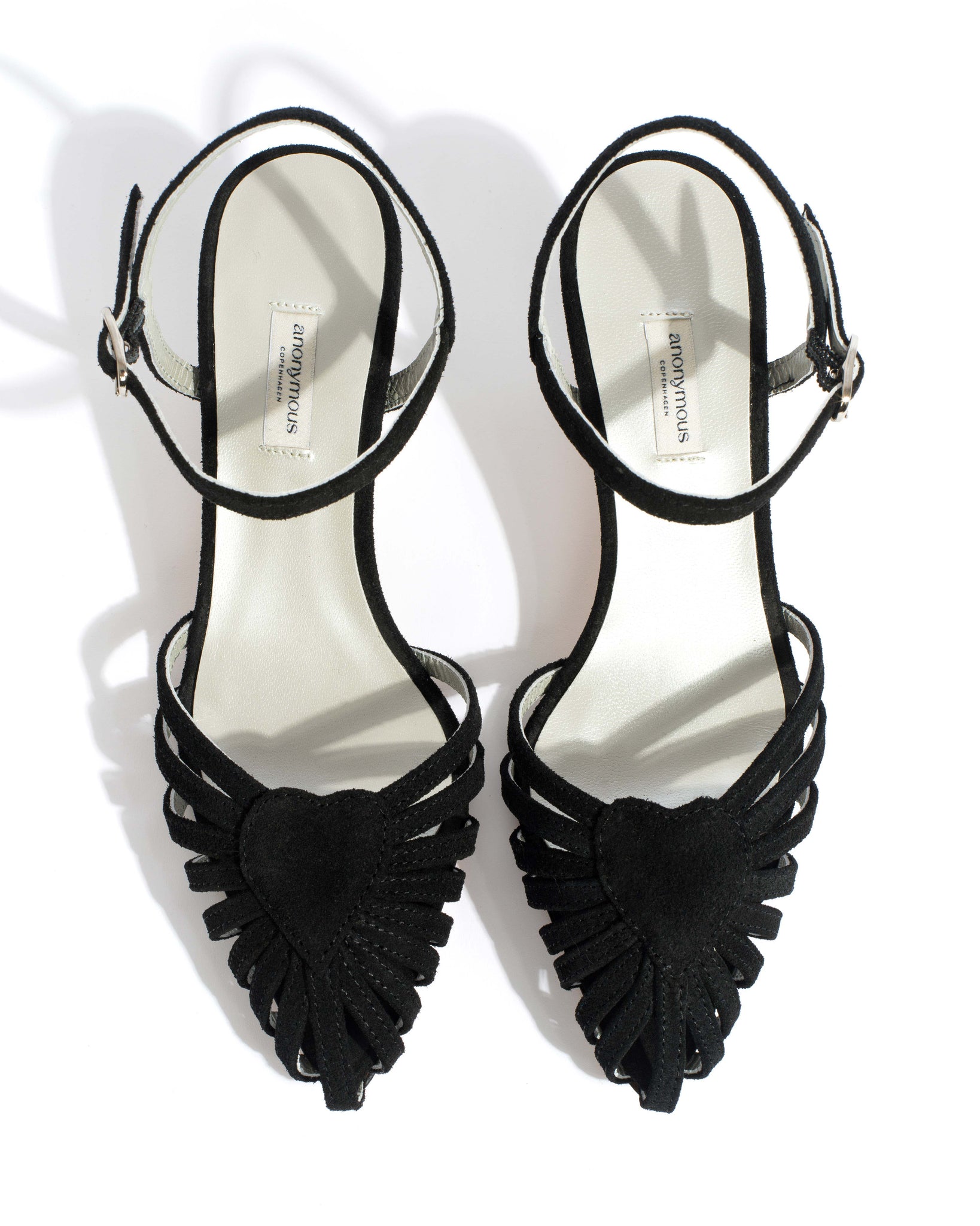 Keesha 55 Calf suede & lining Black & silver