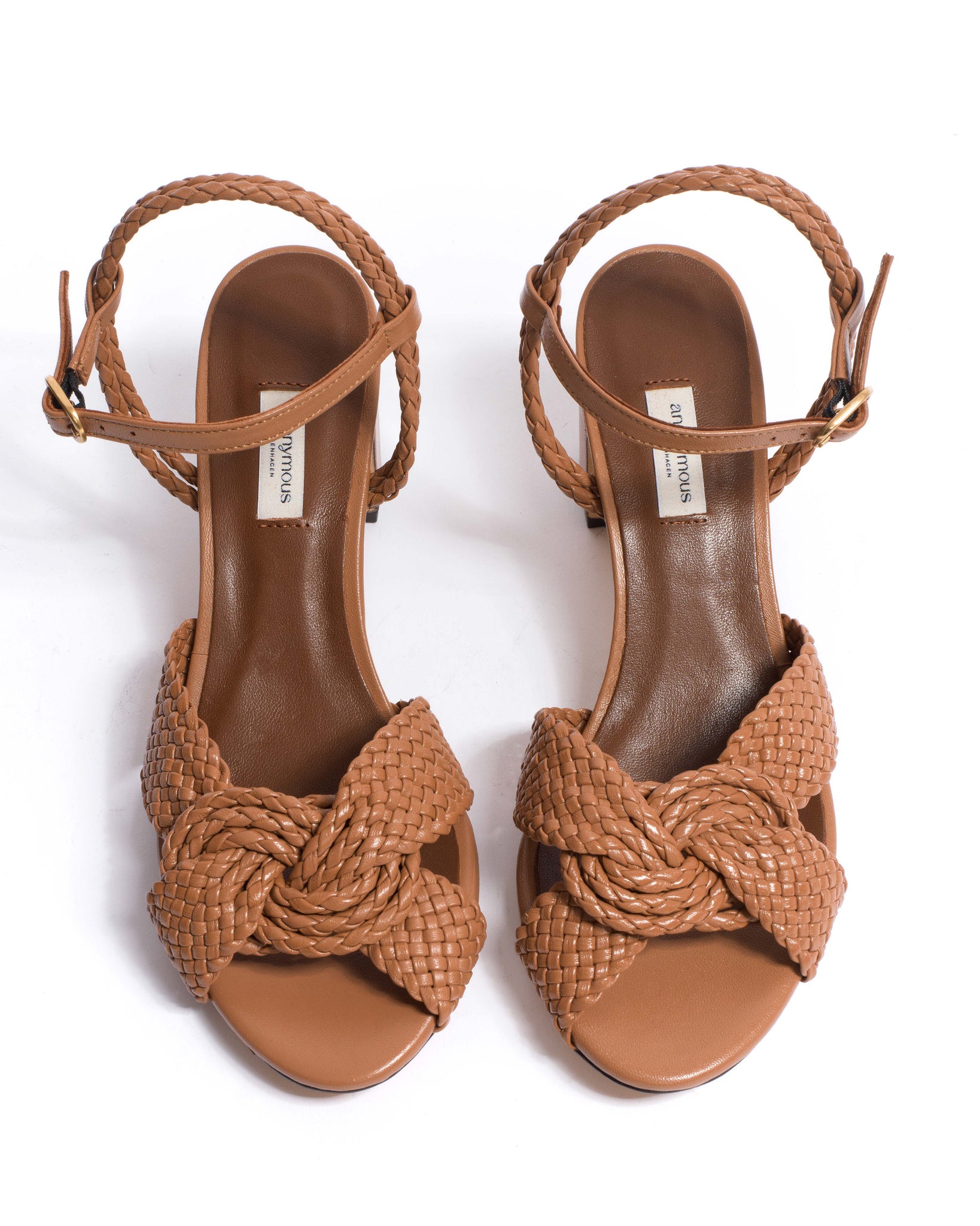 Dilaya 55 Hand-braided leather Caramel