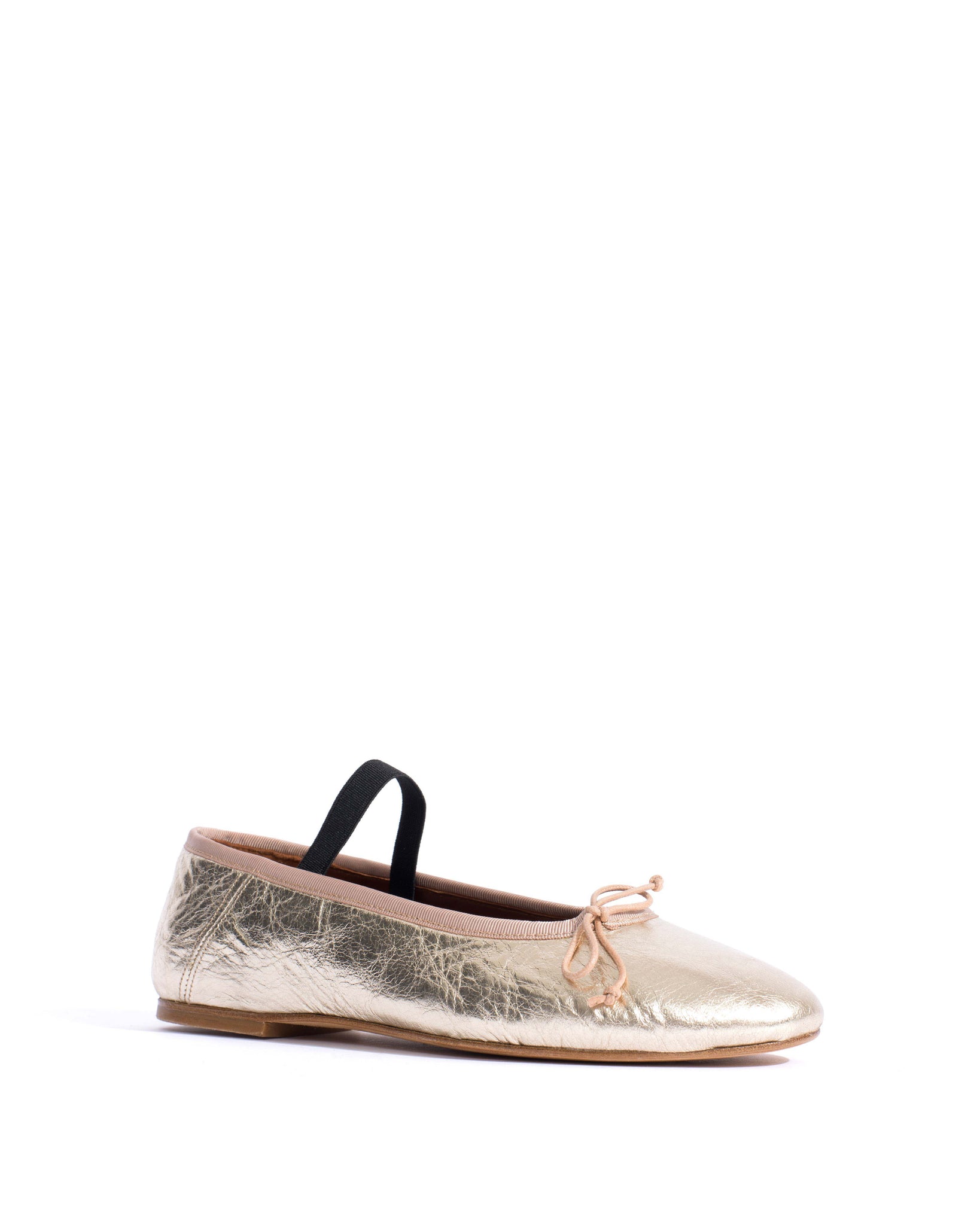 Rhina Grained metallic lamb Champagne - Anonymous Copenhagen Shoes