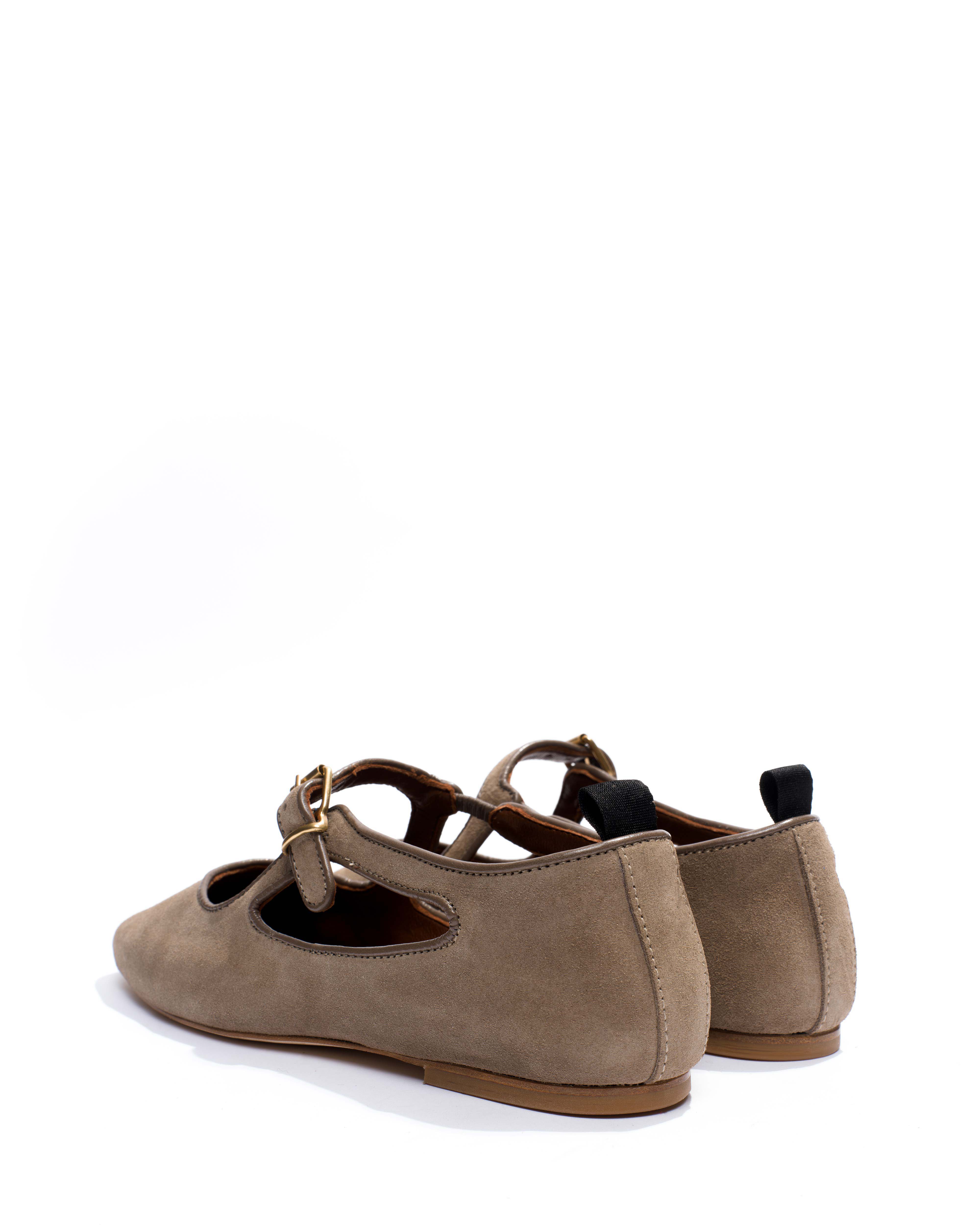 Praise Calf suede Mushroom