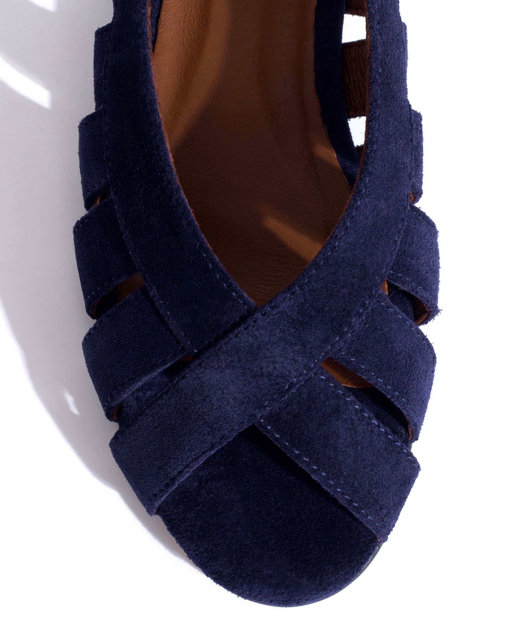 Sophie 20 Calf suede Ink blue
