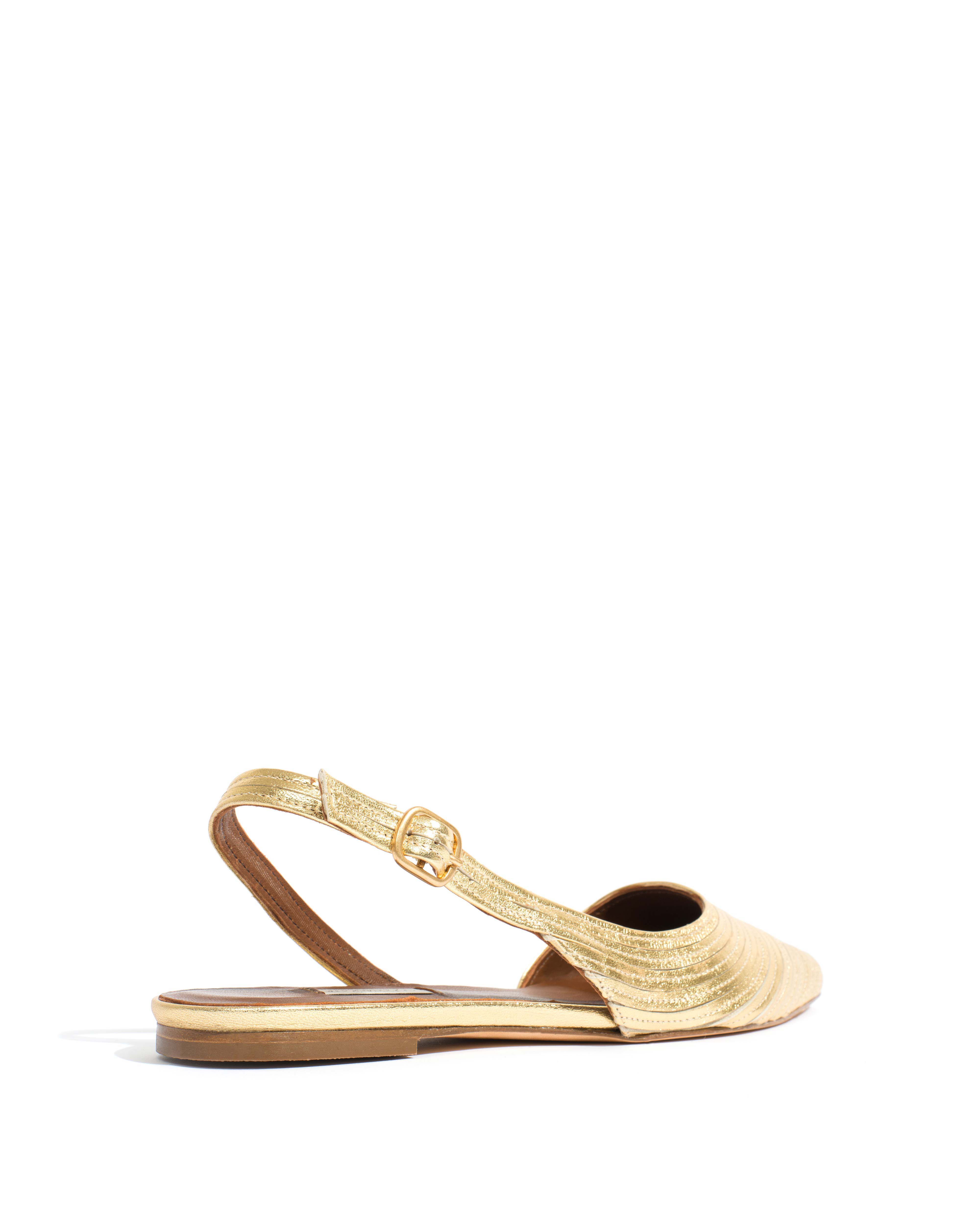 Carla 10 Metallic goat Gold
