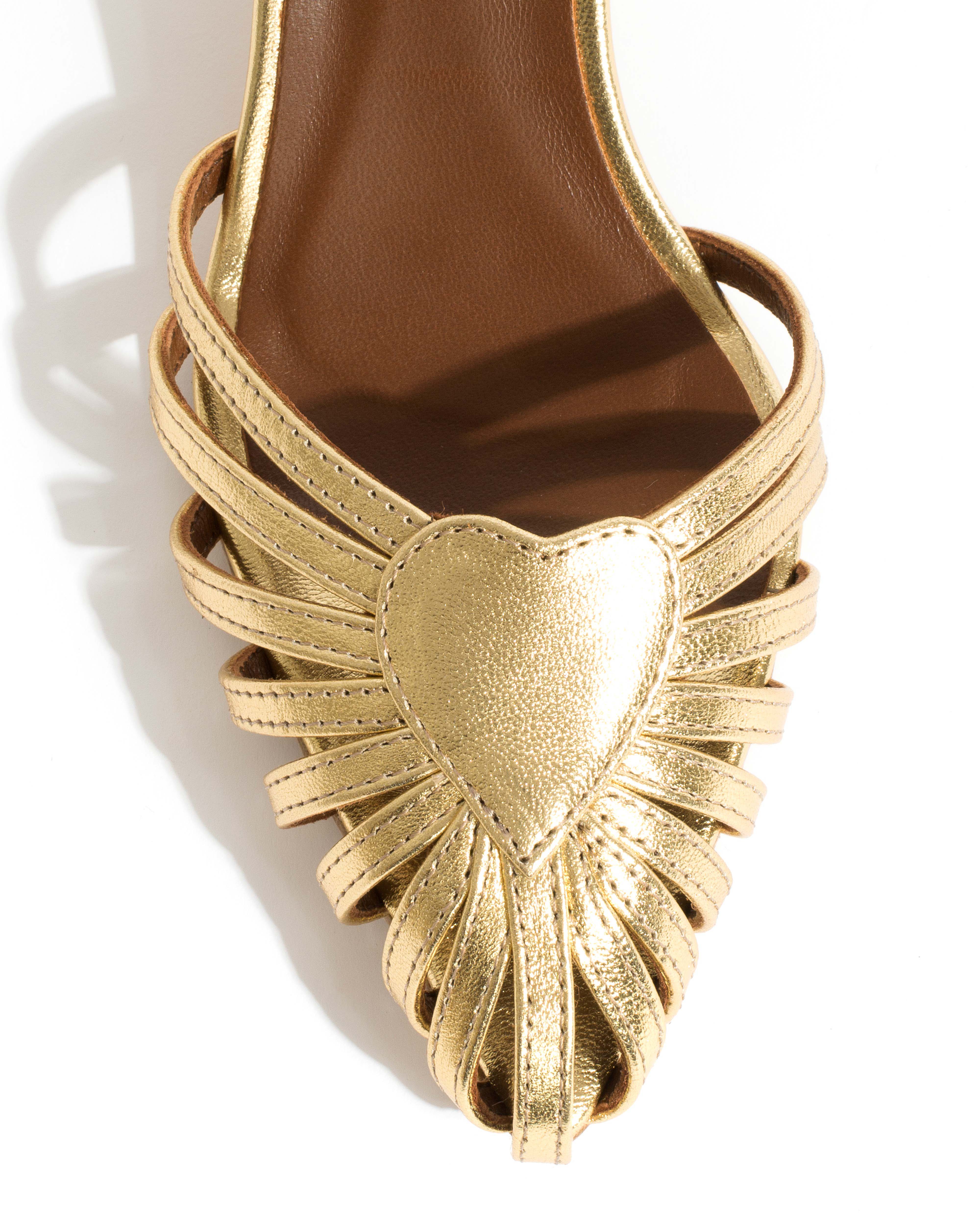 Keesha 55 Metallic goat Gold