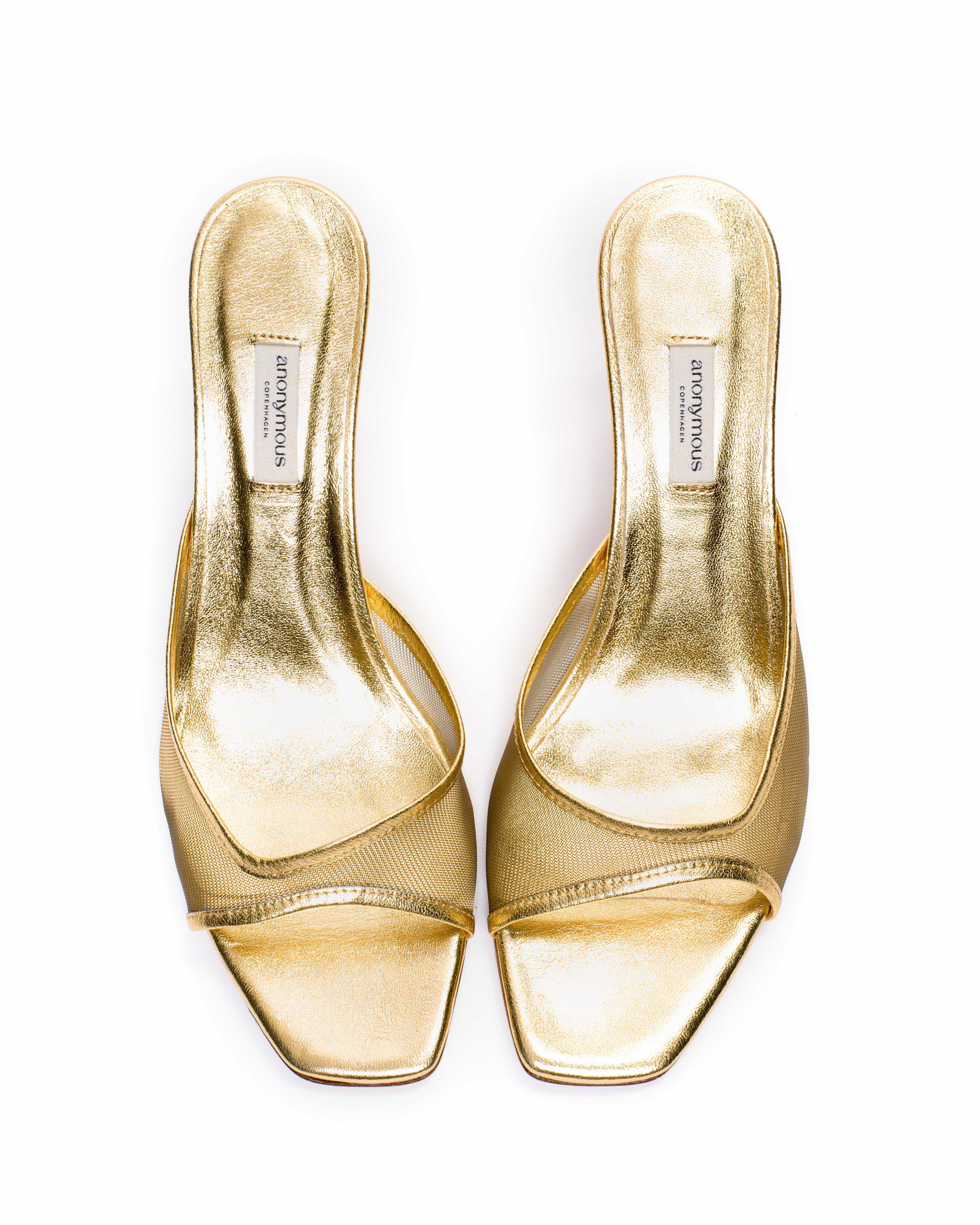 Mazy 75 mesh Metallic goat & mesh Gold