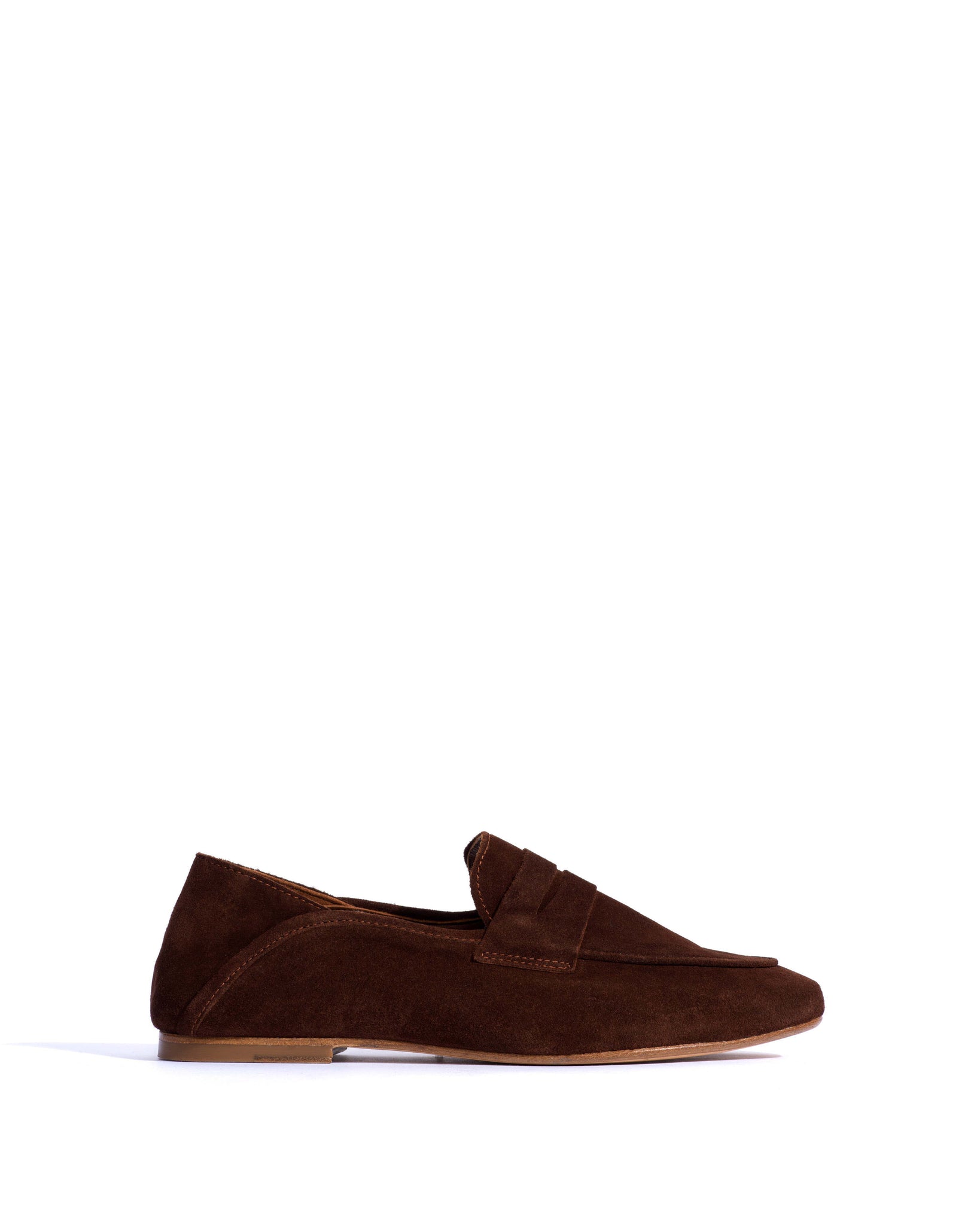Lindsay Calf suede Chocolate - Anonymous Copenhagen Flat-loafers & ballerinas & pumps