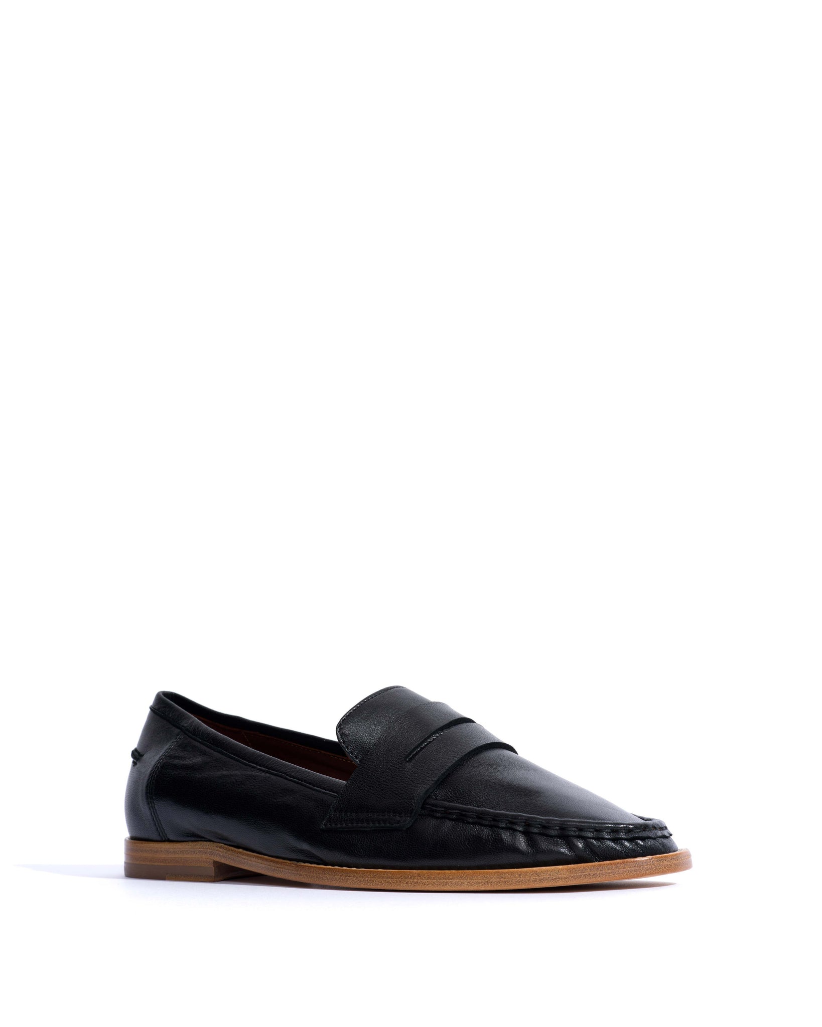 Jesha Shiny lamb Black - Anonymous Copenhagen Flat-loafers & ballerinas & pumps