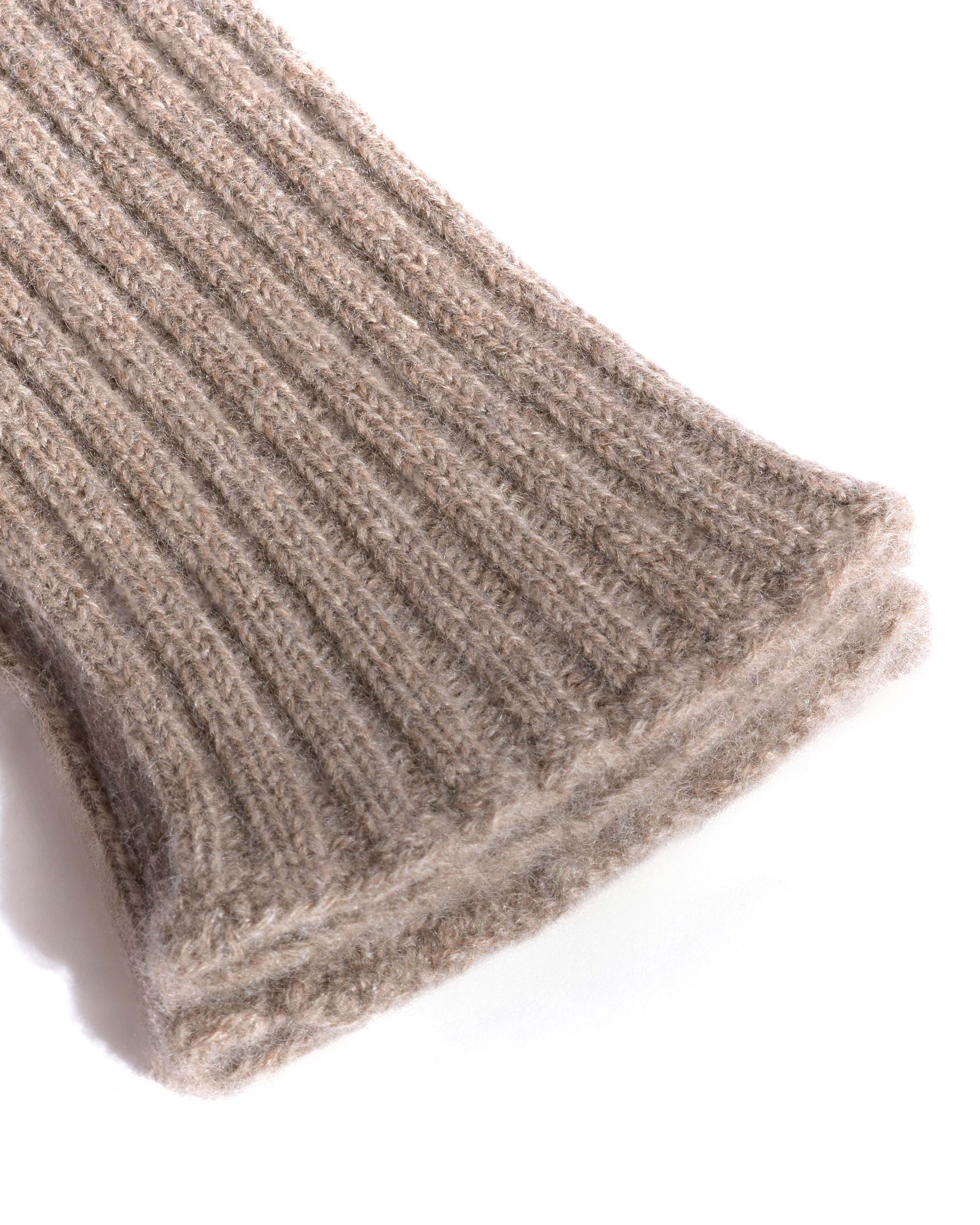 Nola cashmere gloves 100% cashmere Dark taupe