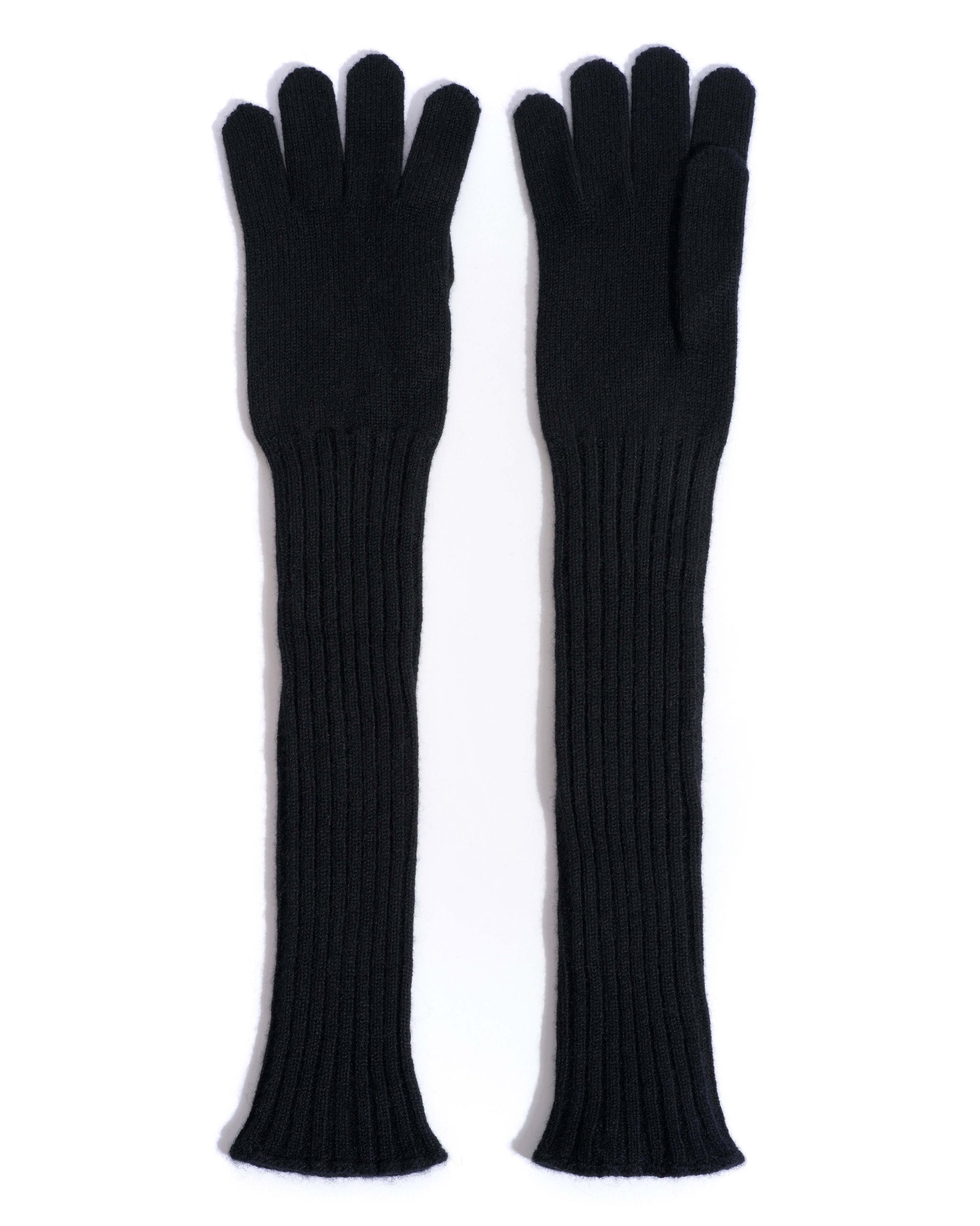 Nola cashmere gloves 100% cashmere Black - Anonymous Copenhagen Gloves