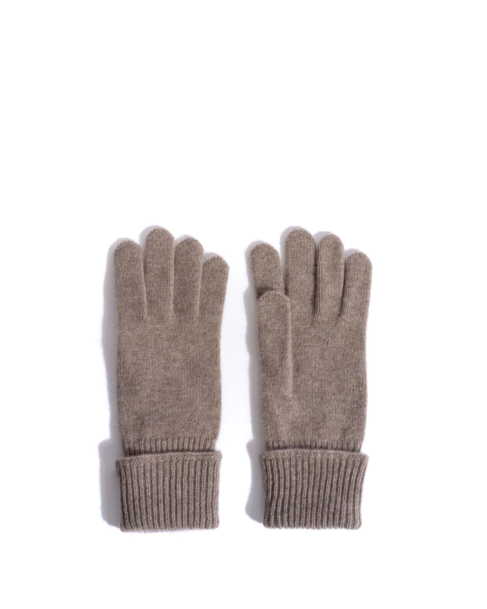 Bianca cashmere gloves 100% cashmere Dark taupe - Anonymous Copenhagen Gloves