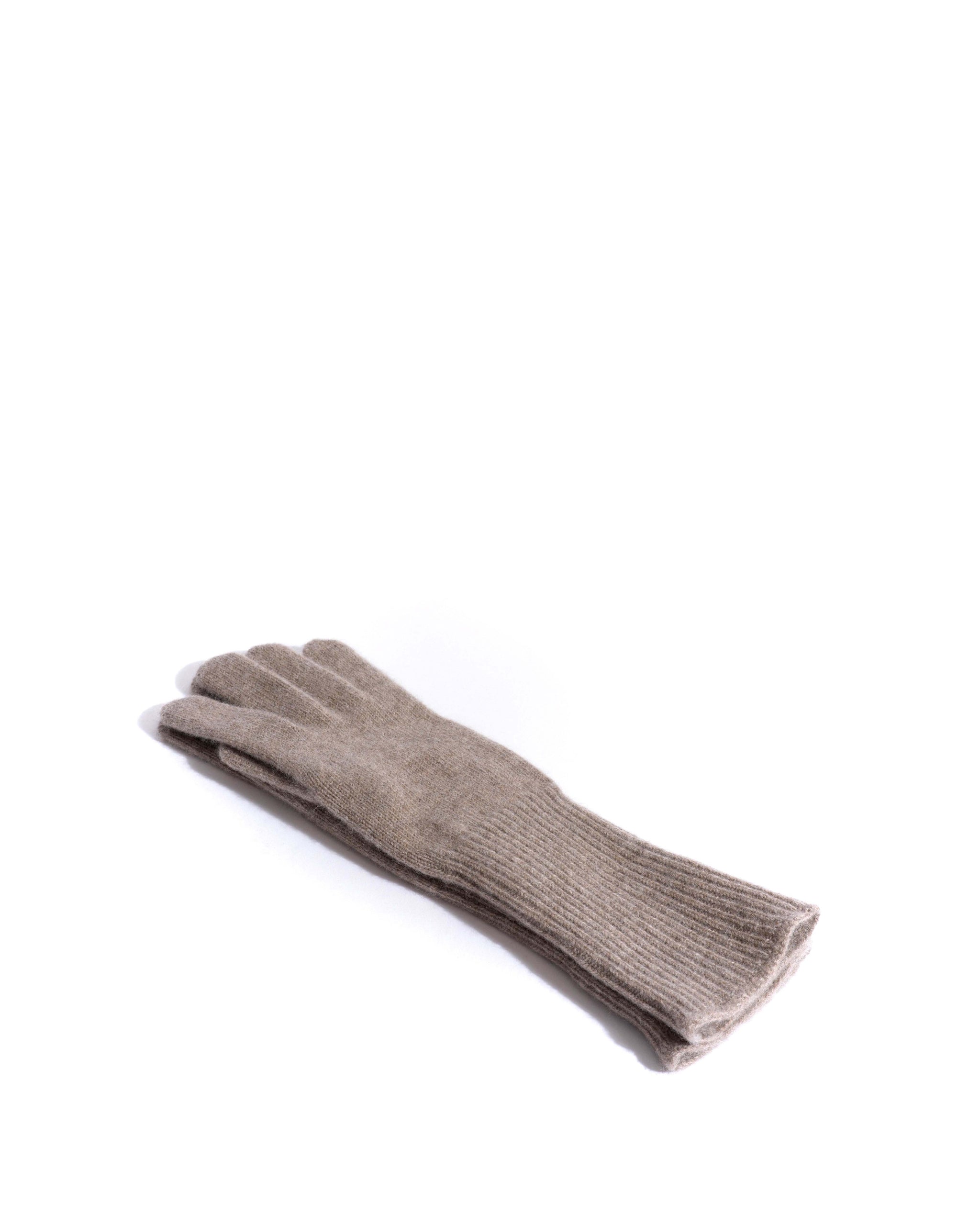 Bianca cashmere gloves 100% cashmere Dark taupe