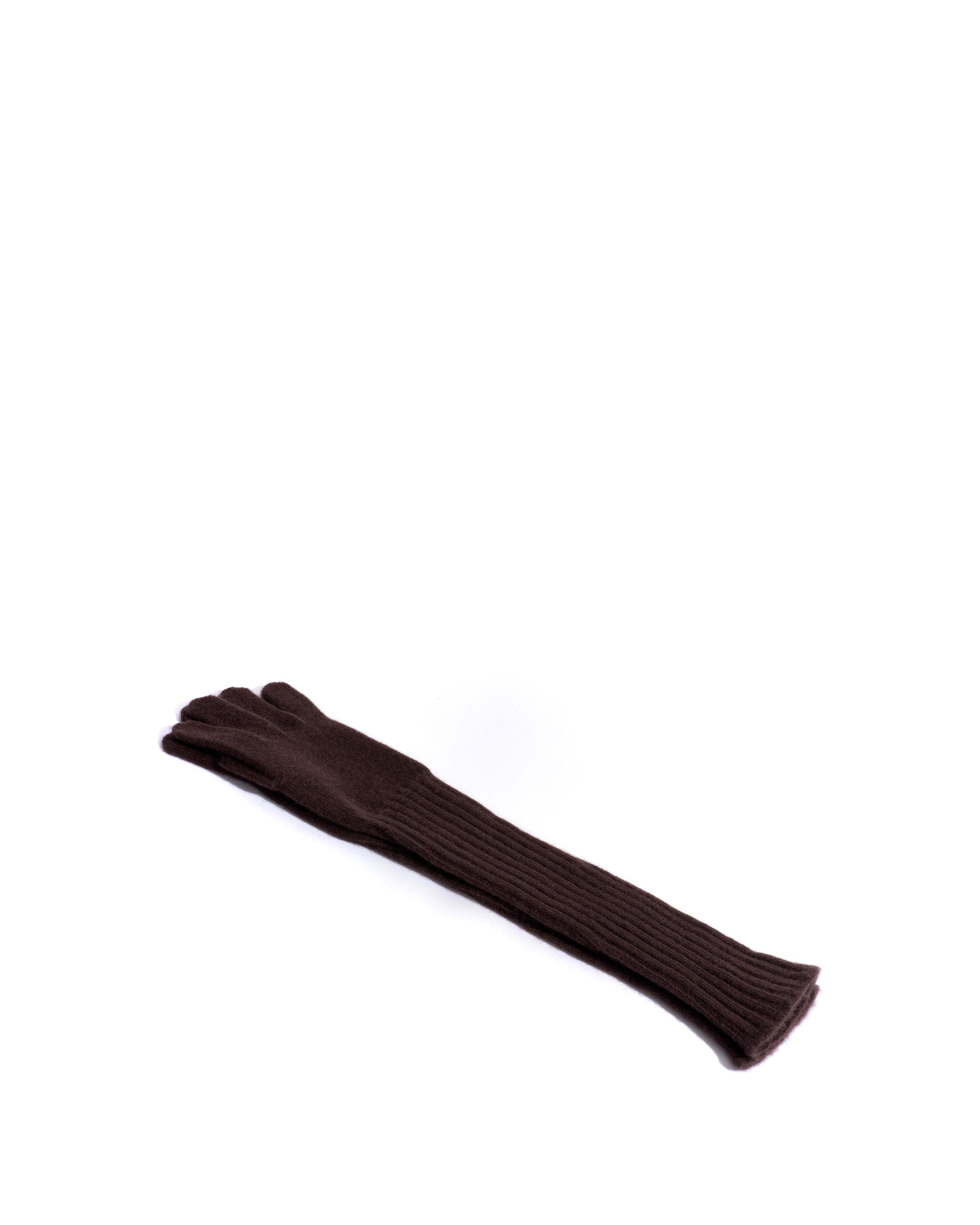 Nola cashmere gloves 100% cashmere Coffee brown - Anonymous Copenhagen Gloves
