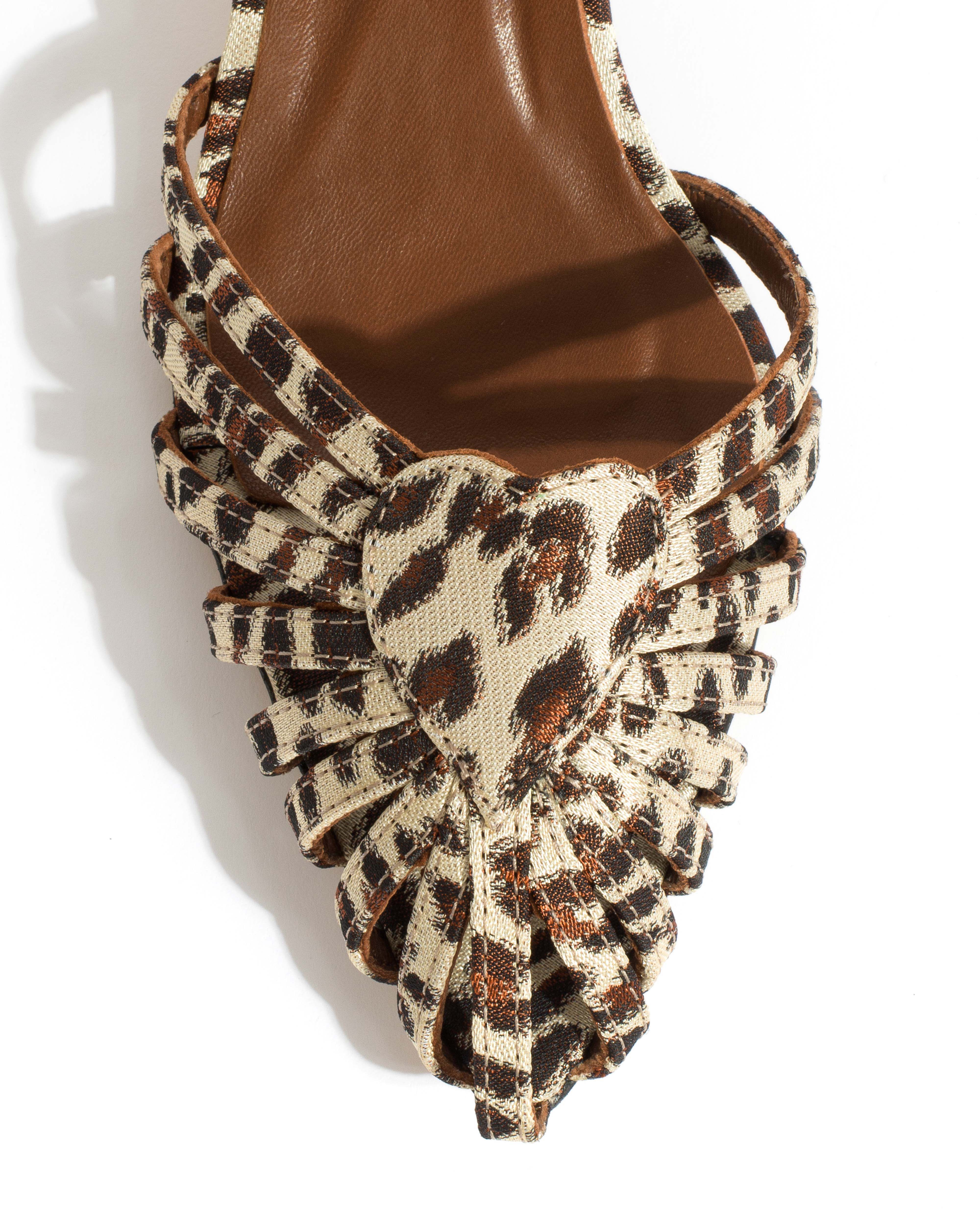 Keesha 55 Vintage satin print Leopard