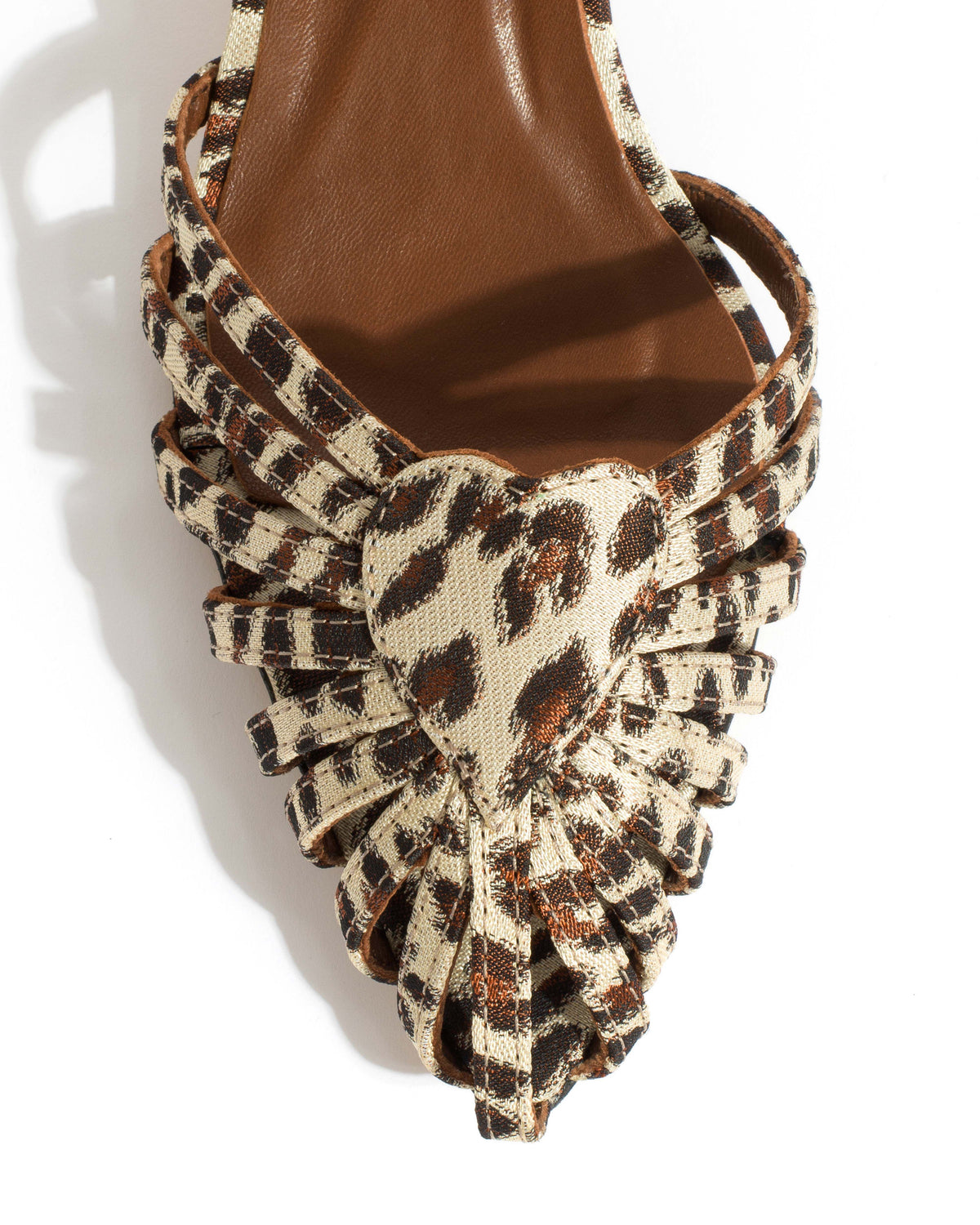 Keesha 55 Vintage satin print Leopard