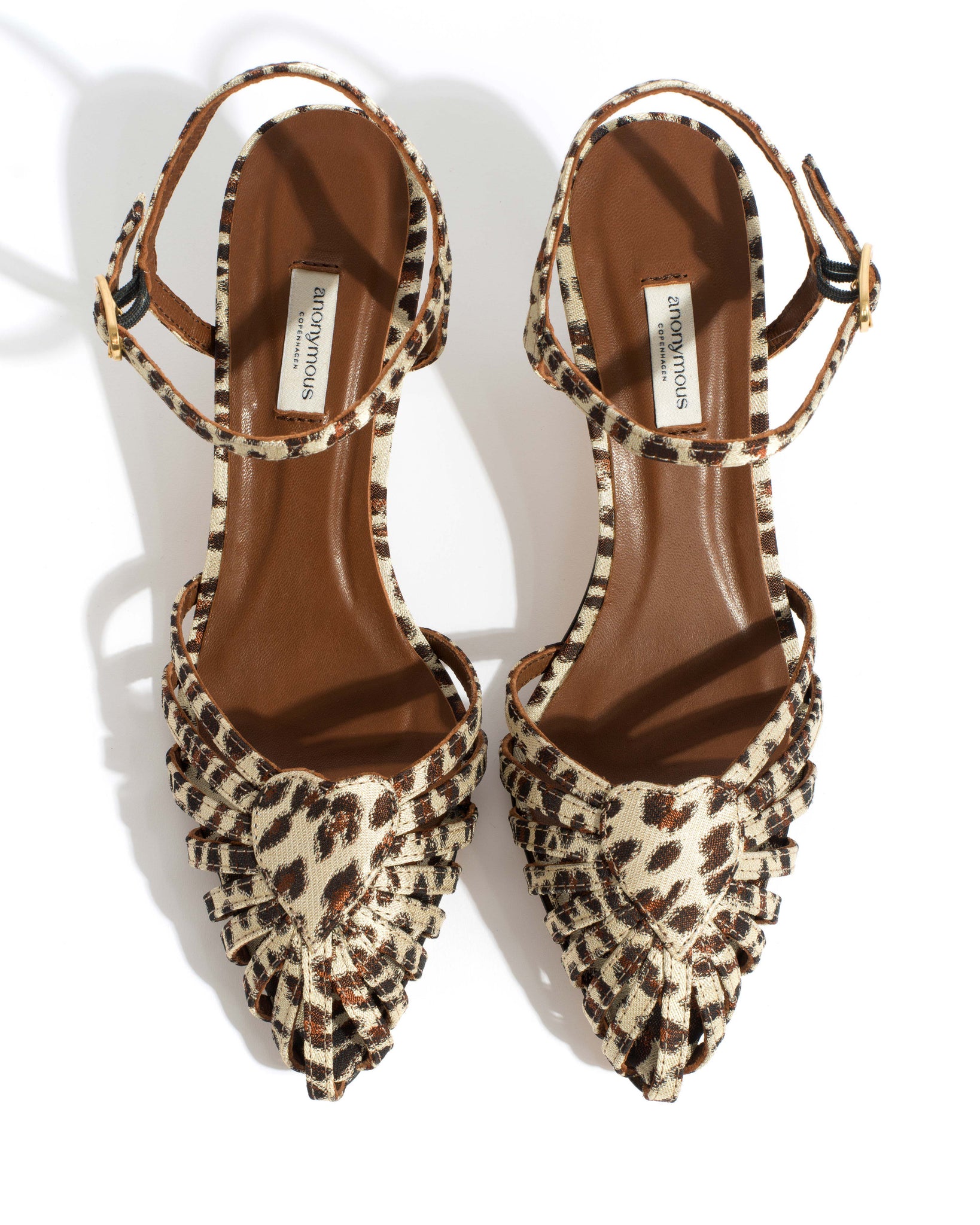 Keesha 55 Vintage satin print Leopard