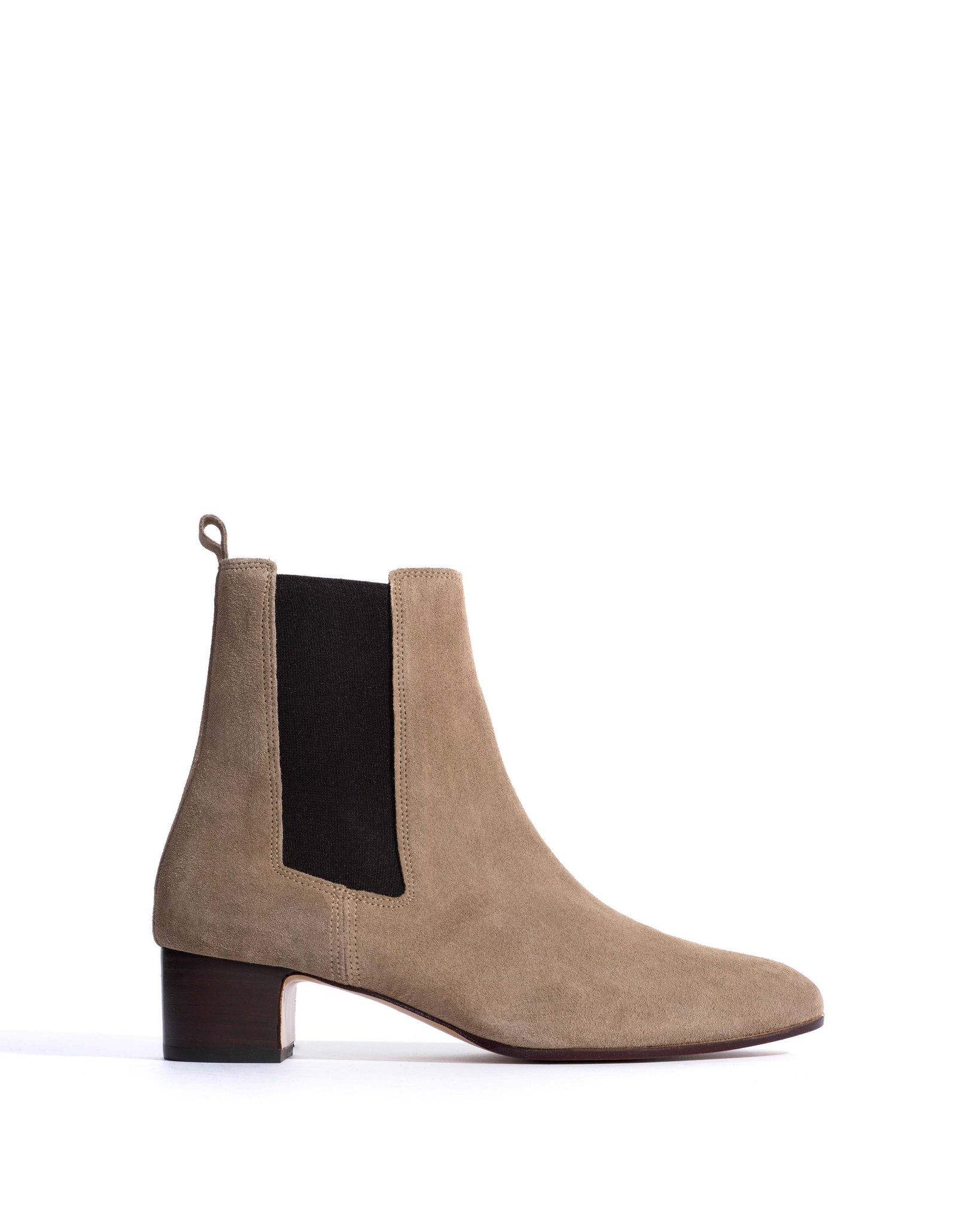 Niabella Calf suede Mushroom -