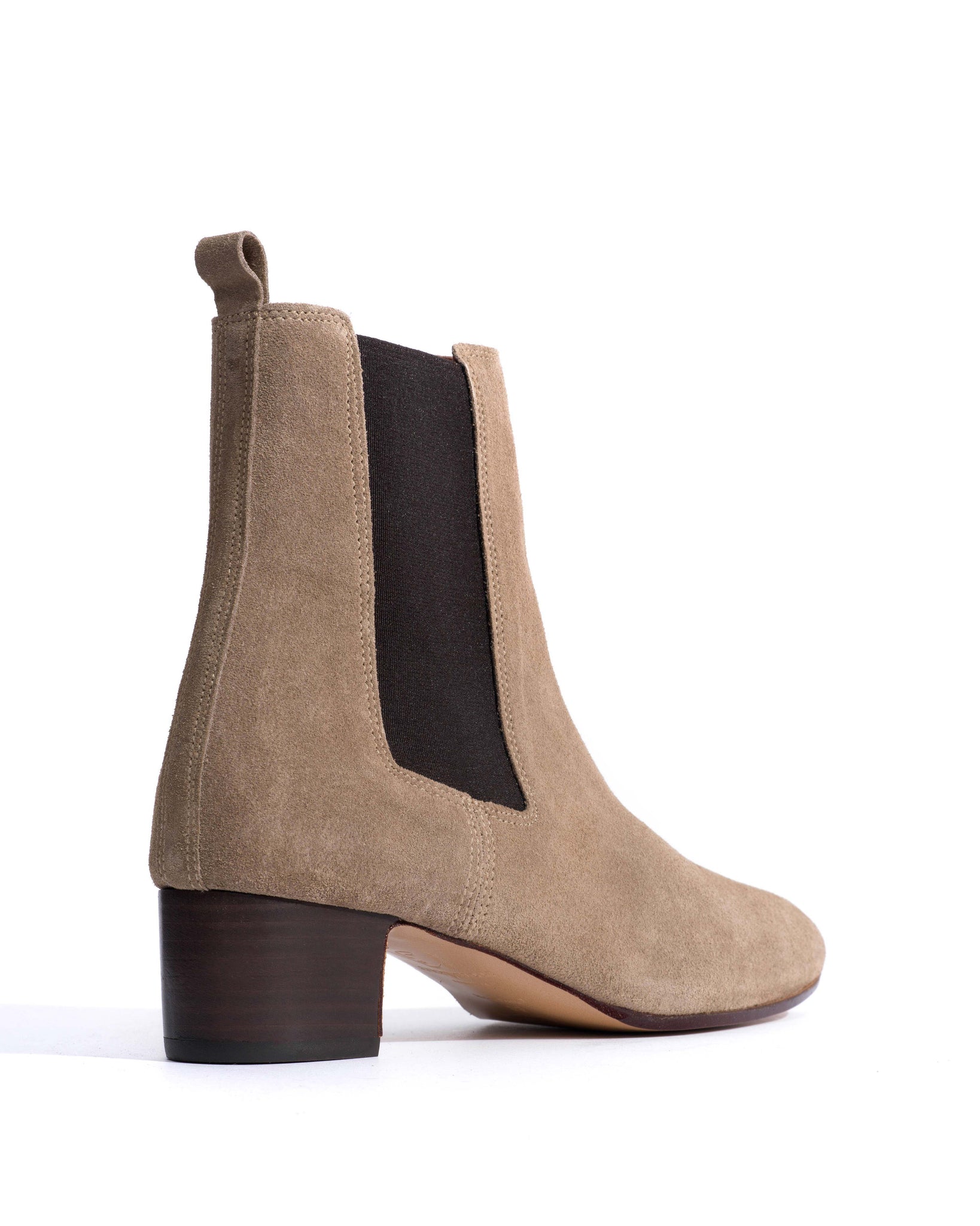 Niabella Calf suede Mushroom -