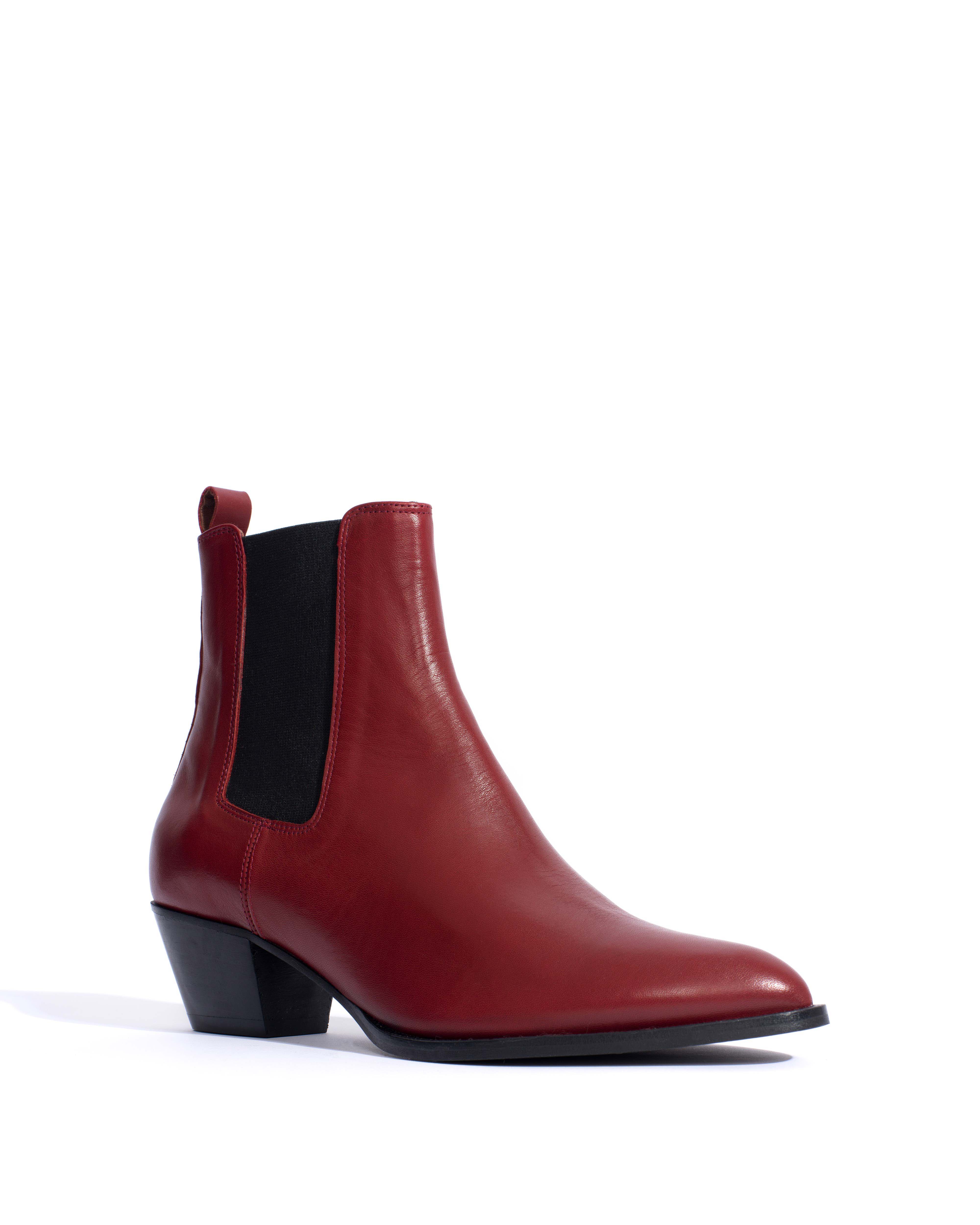 Faith Soft calf Pomegranate