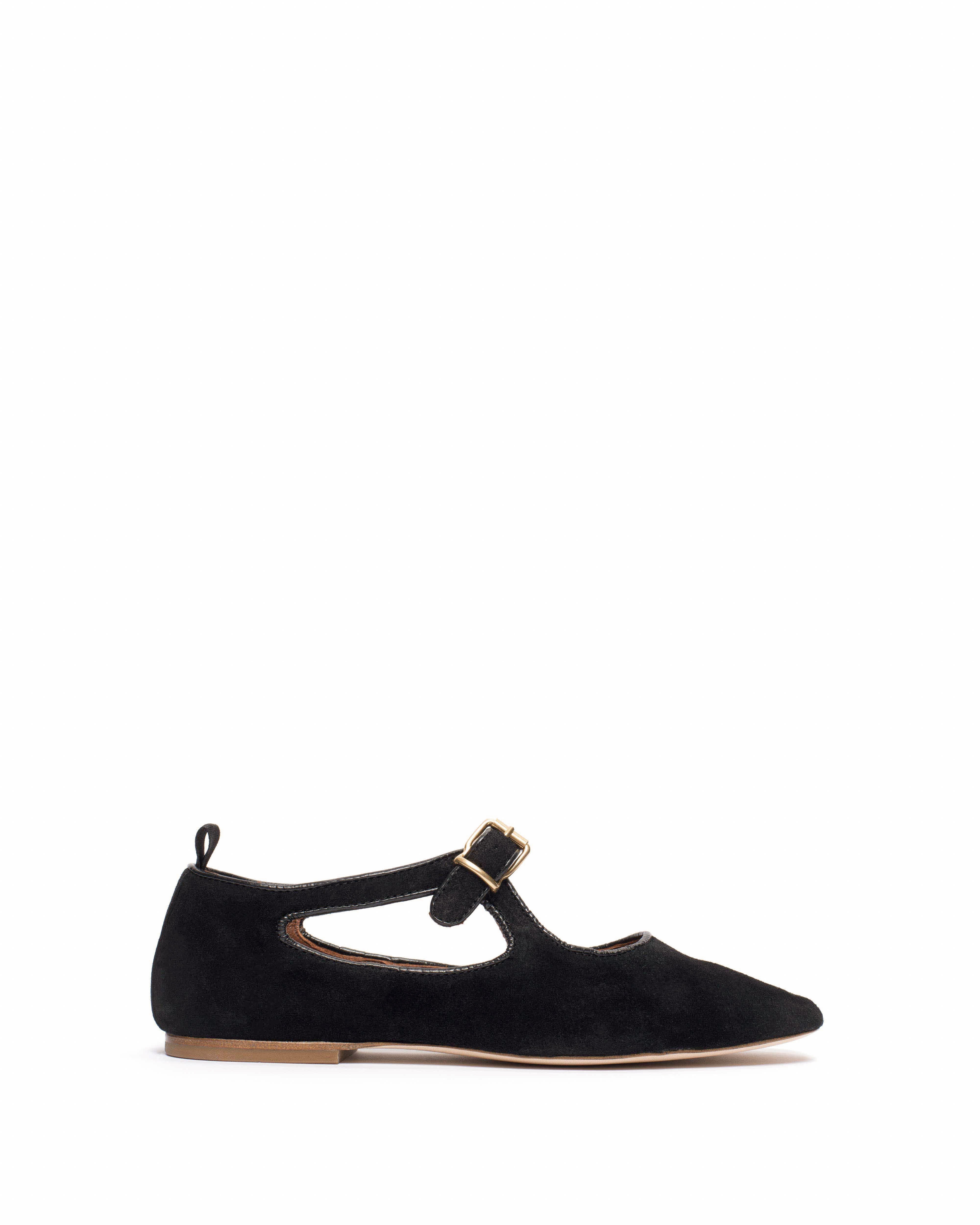 Praise Calf suede Black