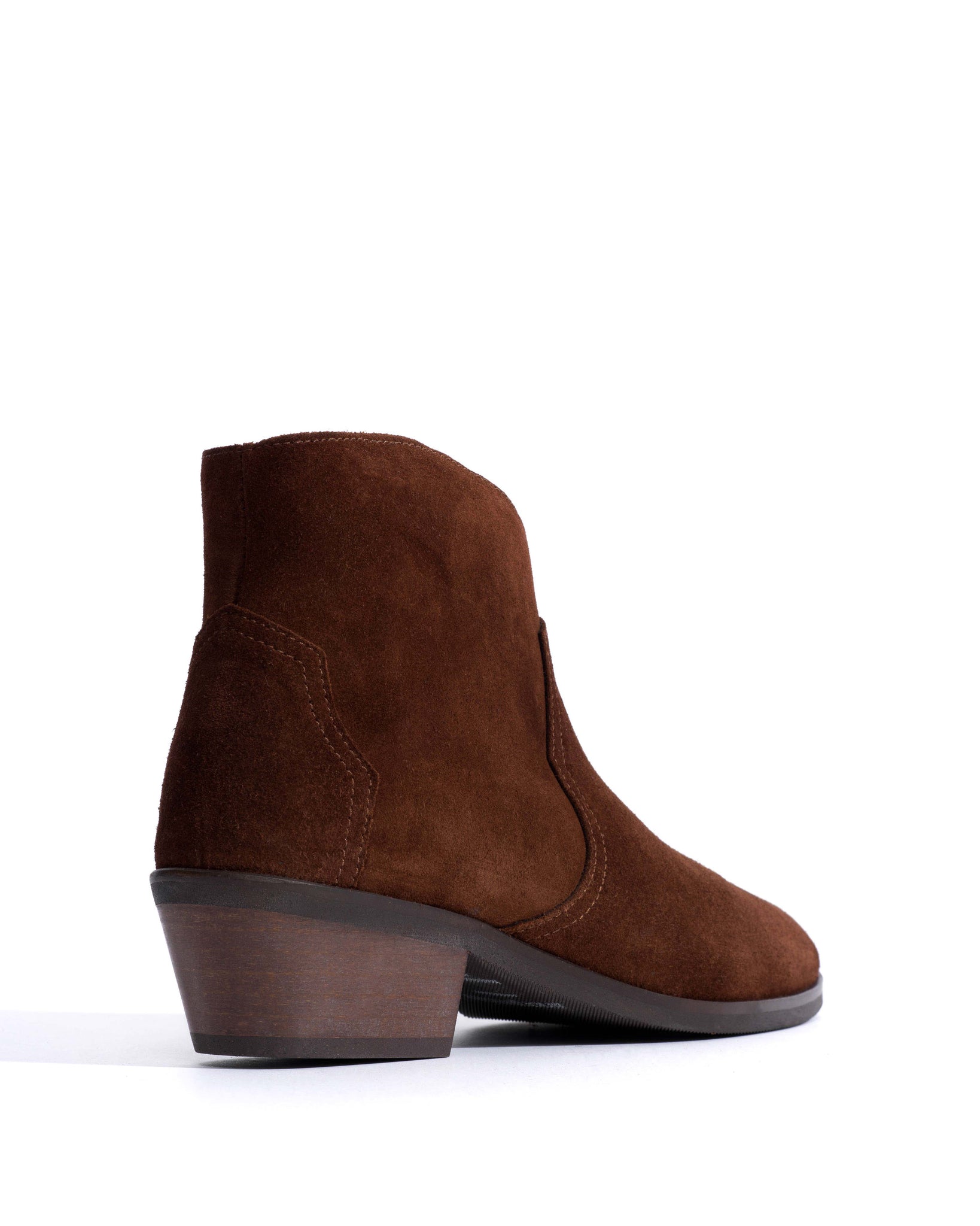 Fiona 35 Calf suede Chocolate -