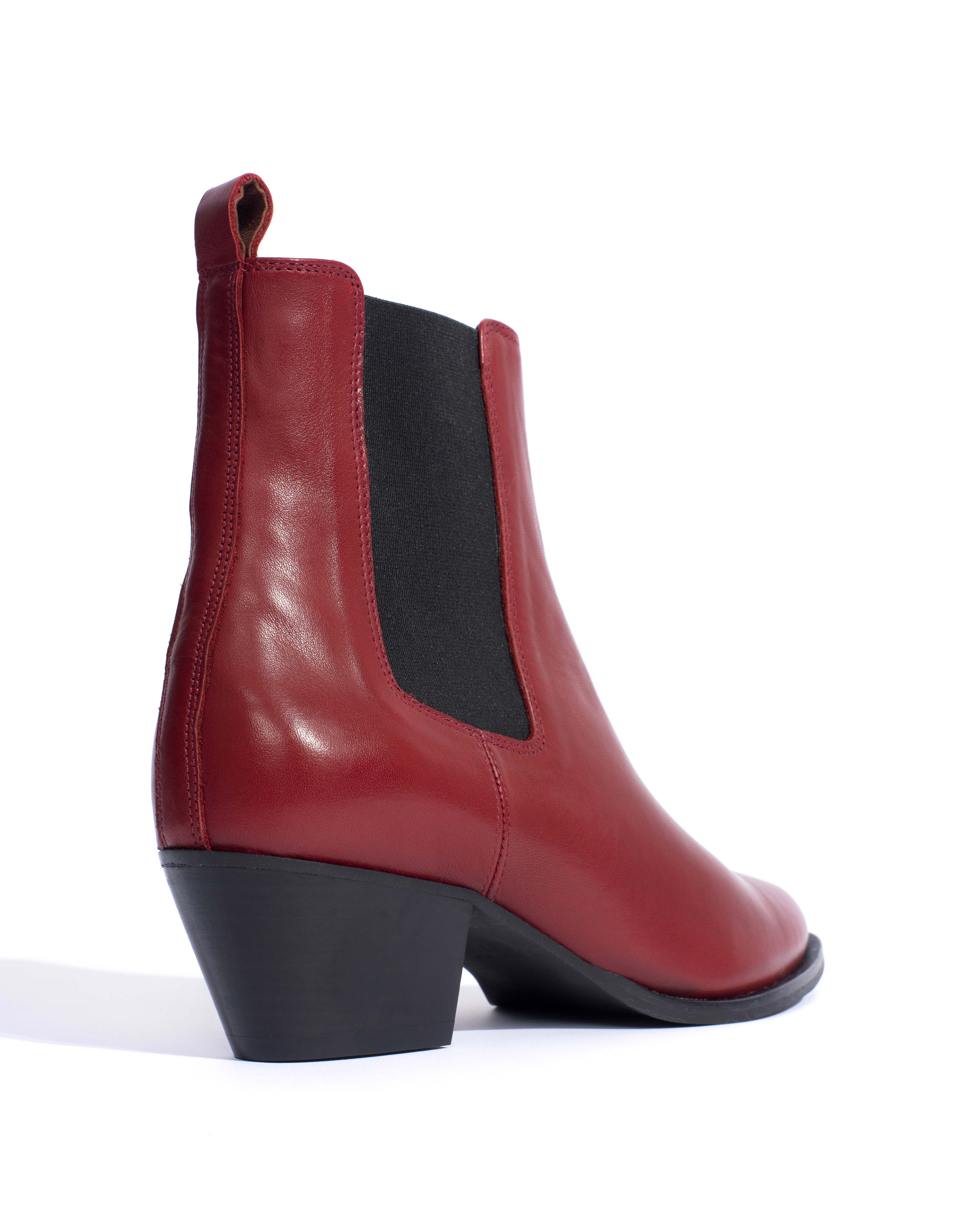 Faith Soft calf Pomegranate