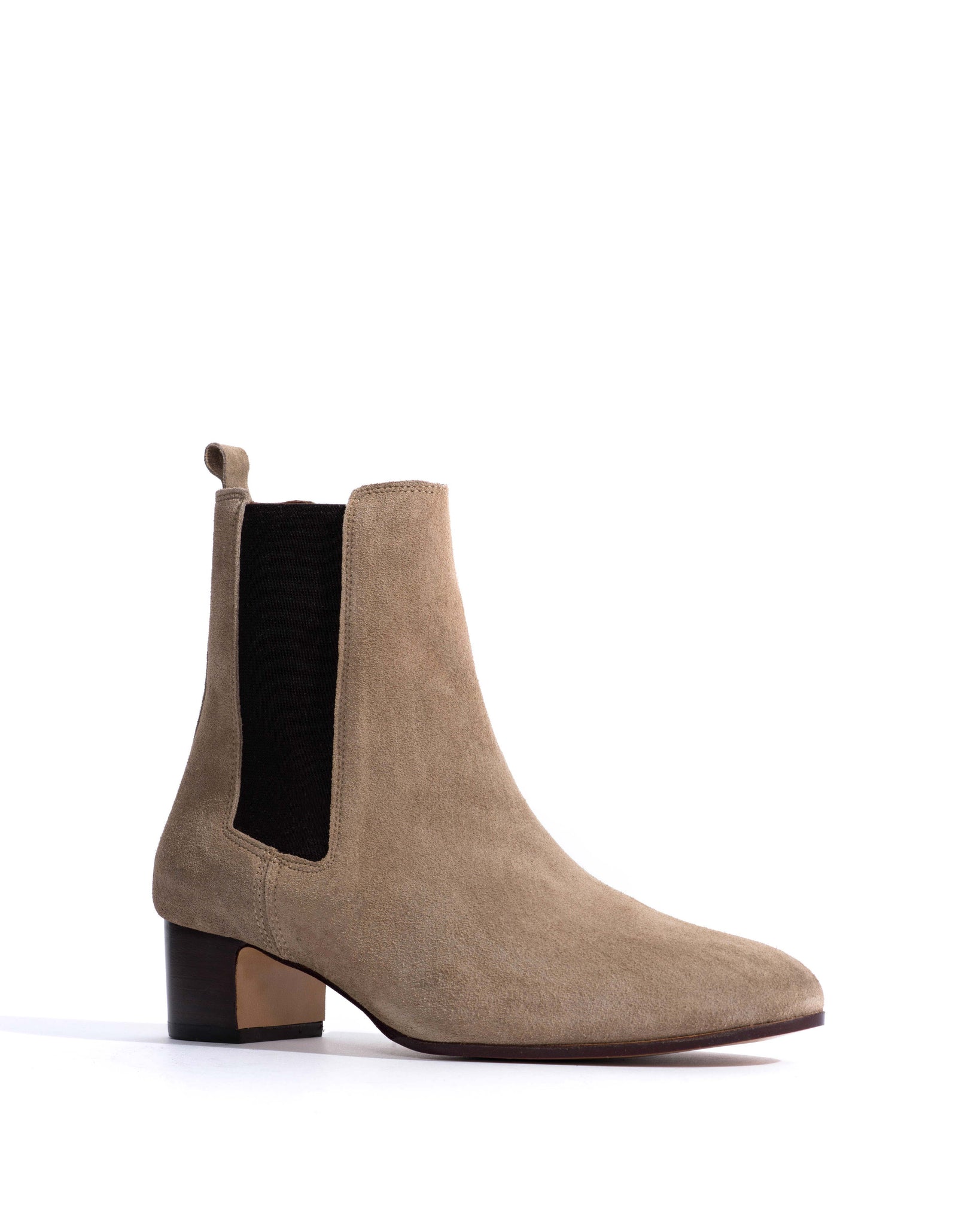 Niabella Calf suede Mushroom -
