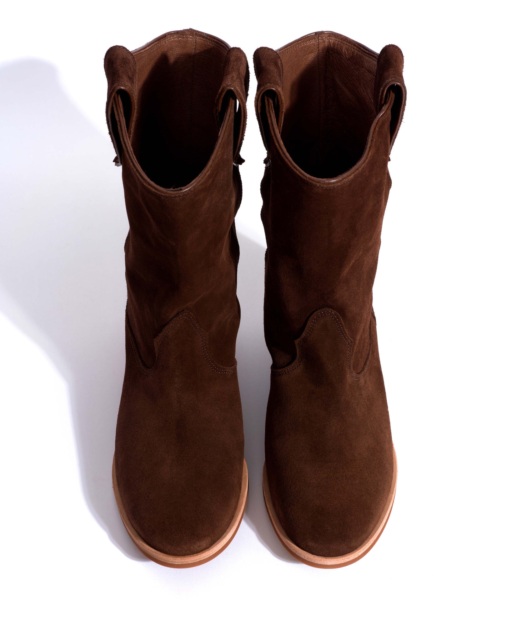 Claudia Calf suede Chocolate