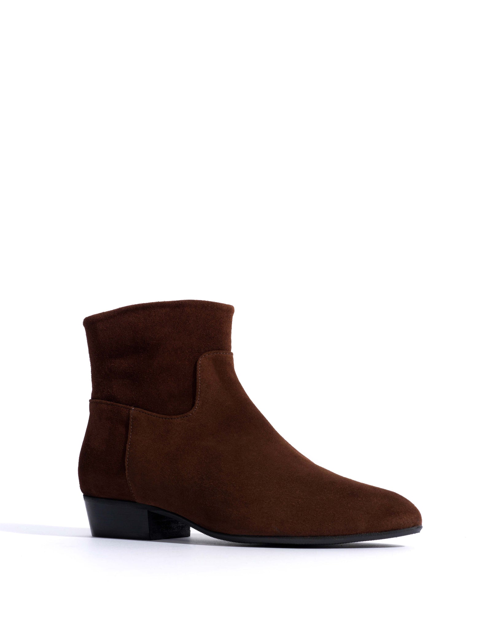 Morie 20 Calf suede Chocolate -