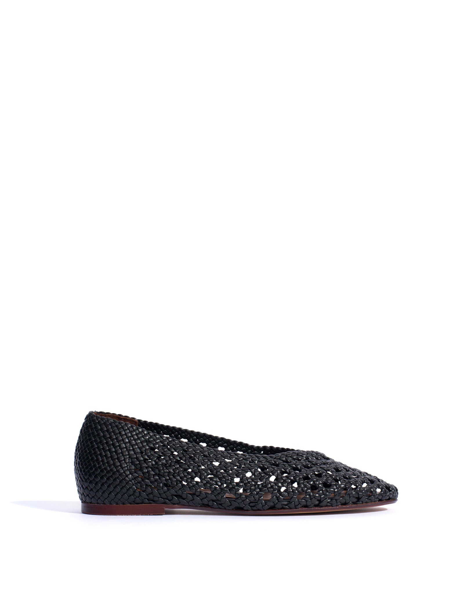 Sessi 10 Hand-braided leather Black - Anonymous Copenhagen Shoes